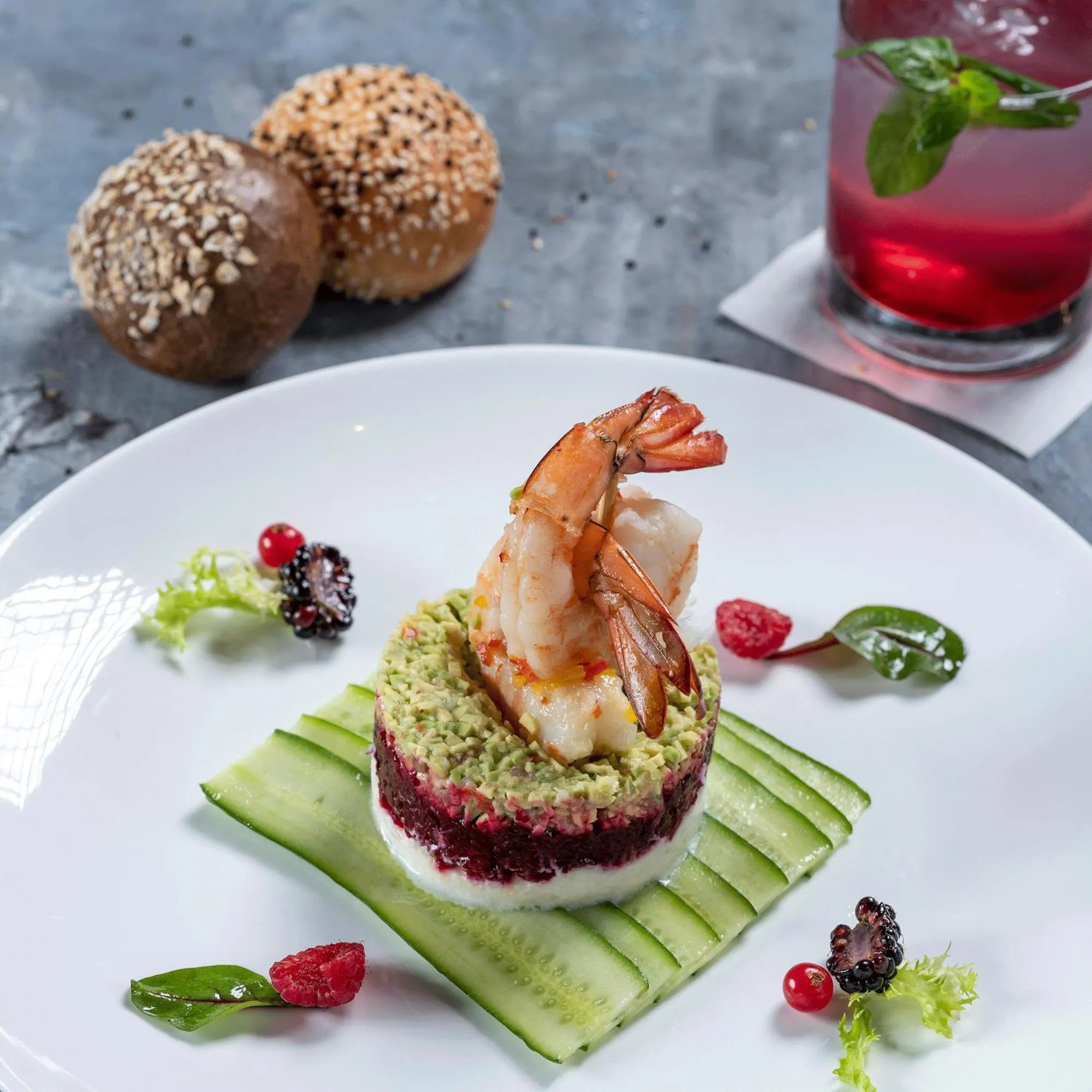 Food close-up in Makkah Clock Royal Tower, A Fairmont Hotel