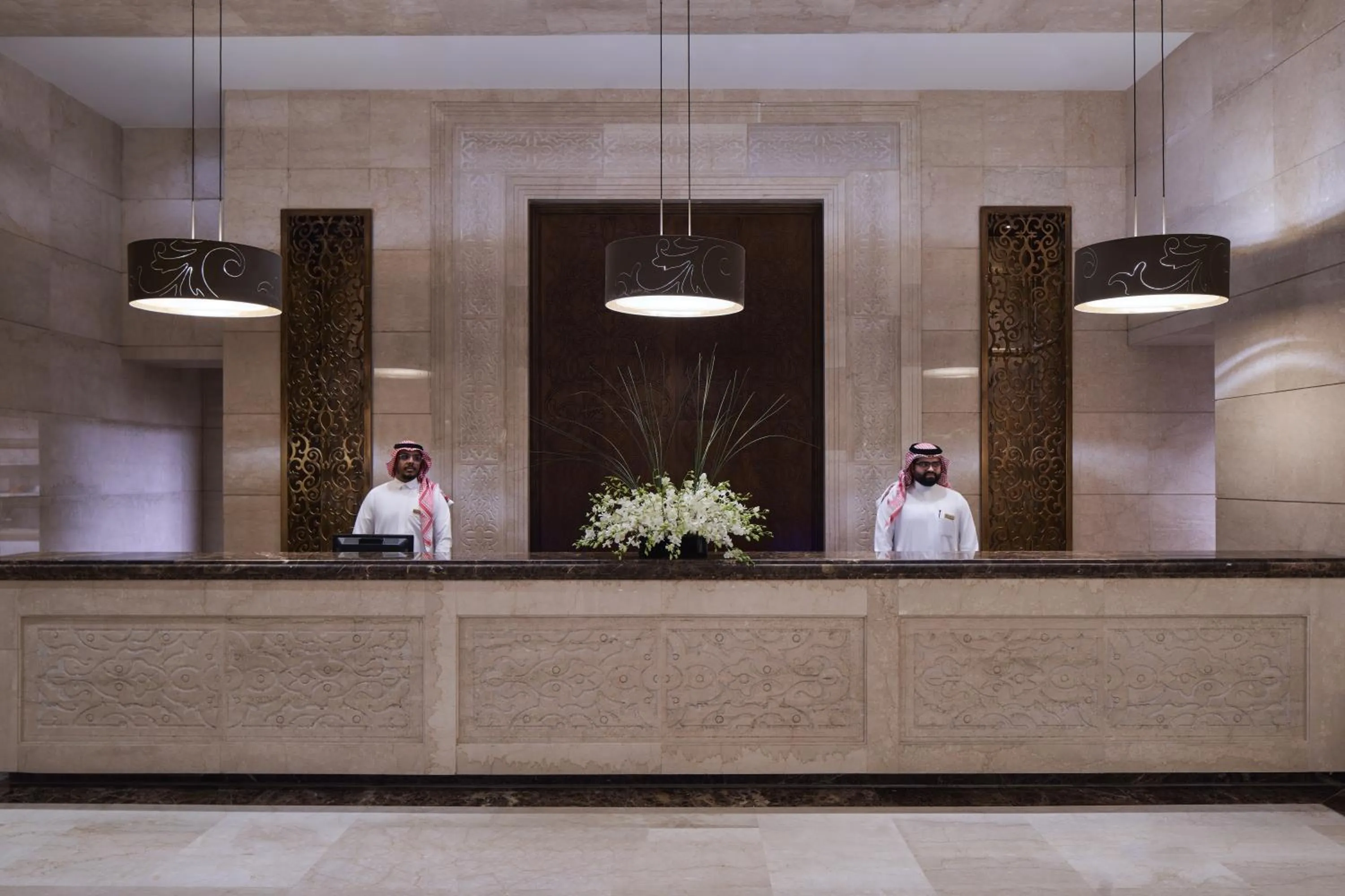 Lobby or reception in Makkah Clock Royal Tower, A Fairmont Hotel