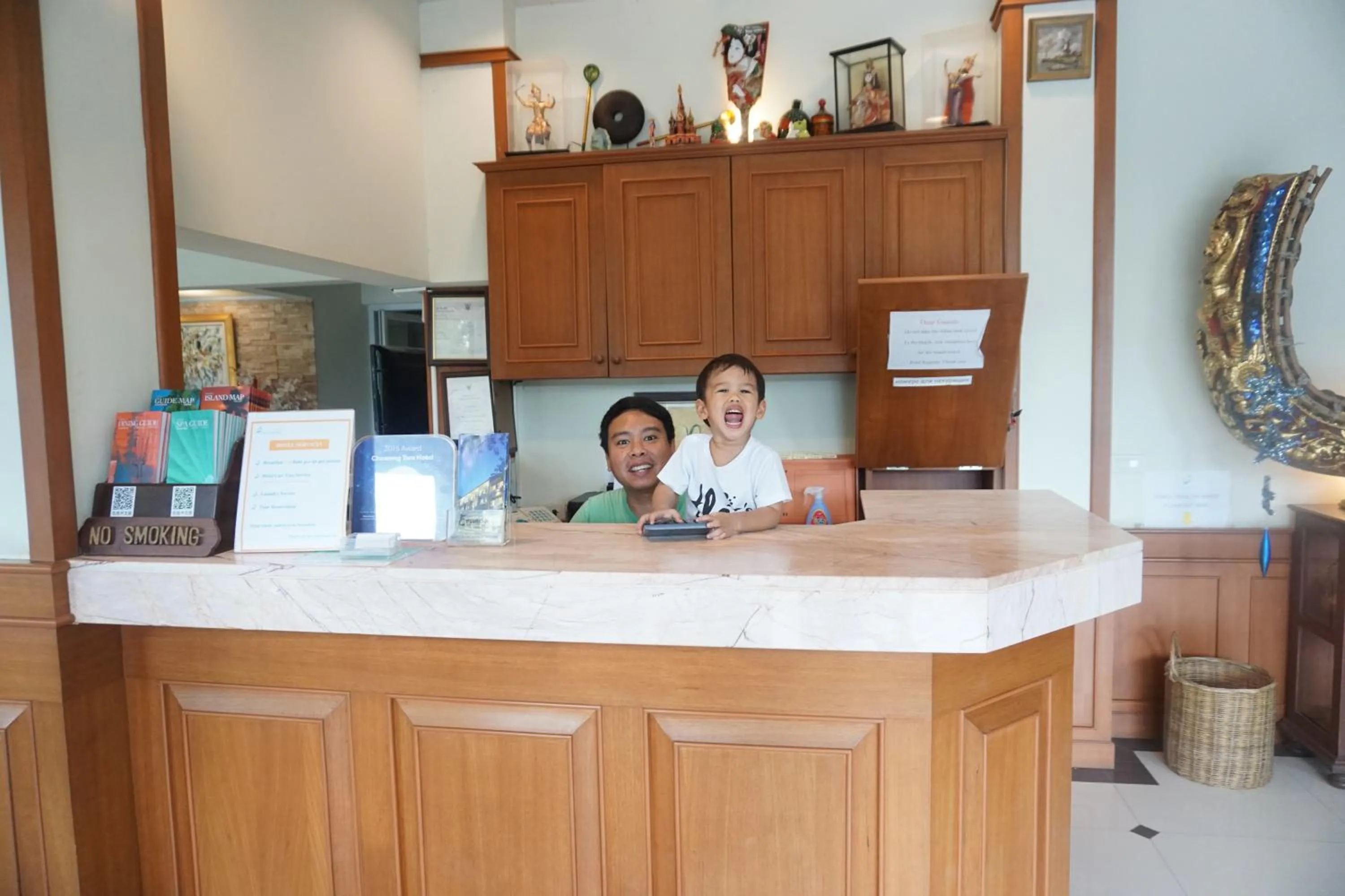 Lobby or reception in Chaweng Tara Hotel