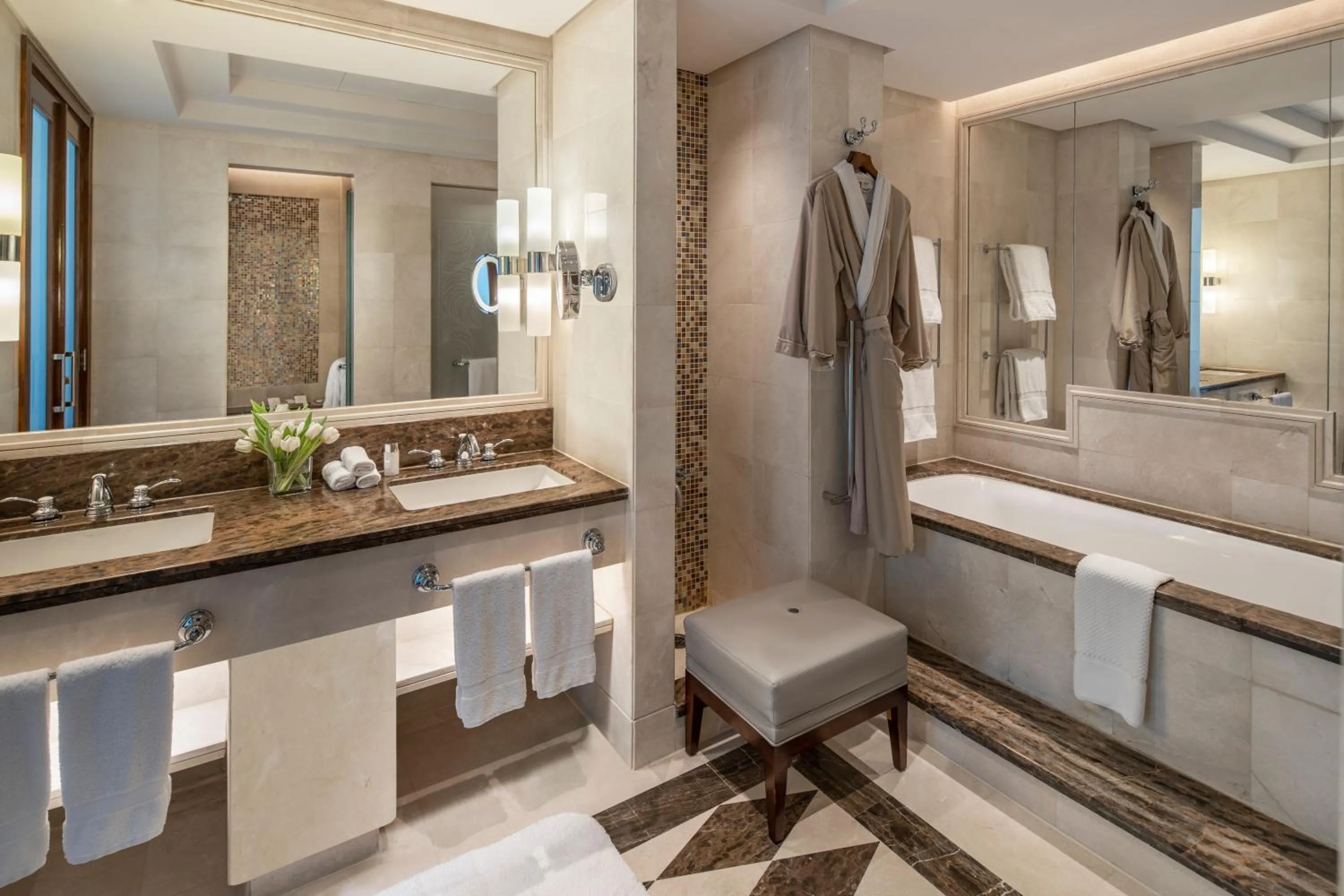 Bathroom in Raffles Makkah Palace