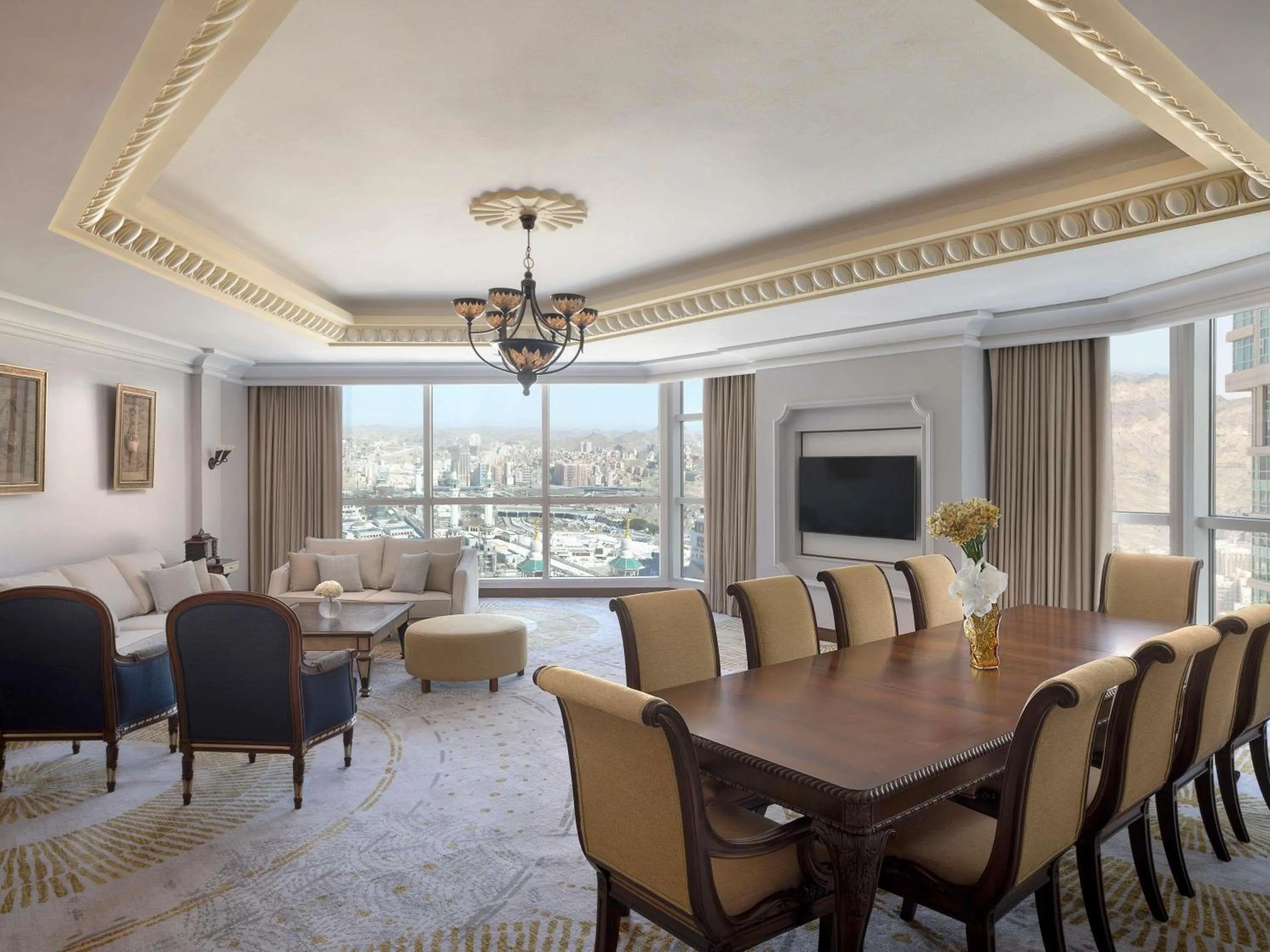 Bedroom in Raffles Makkah Palace