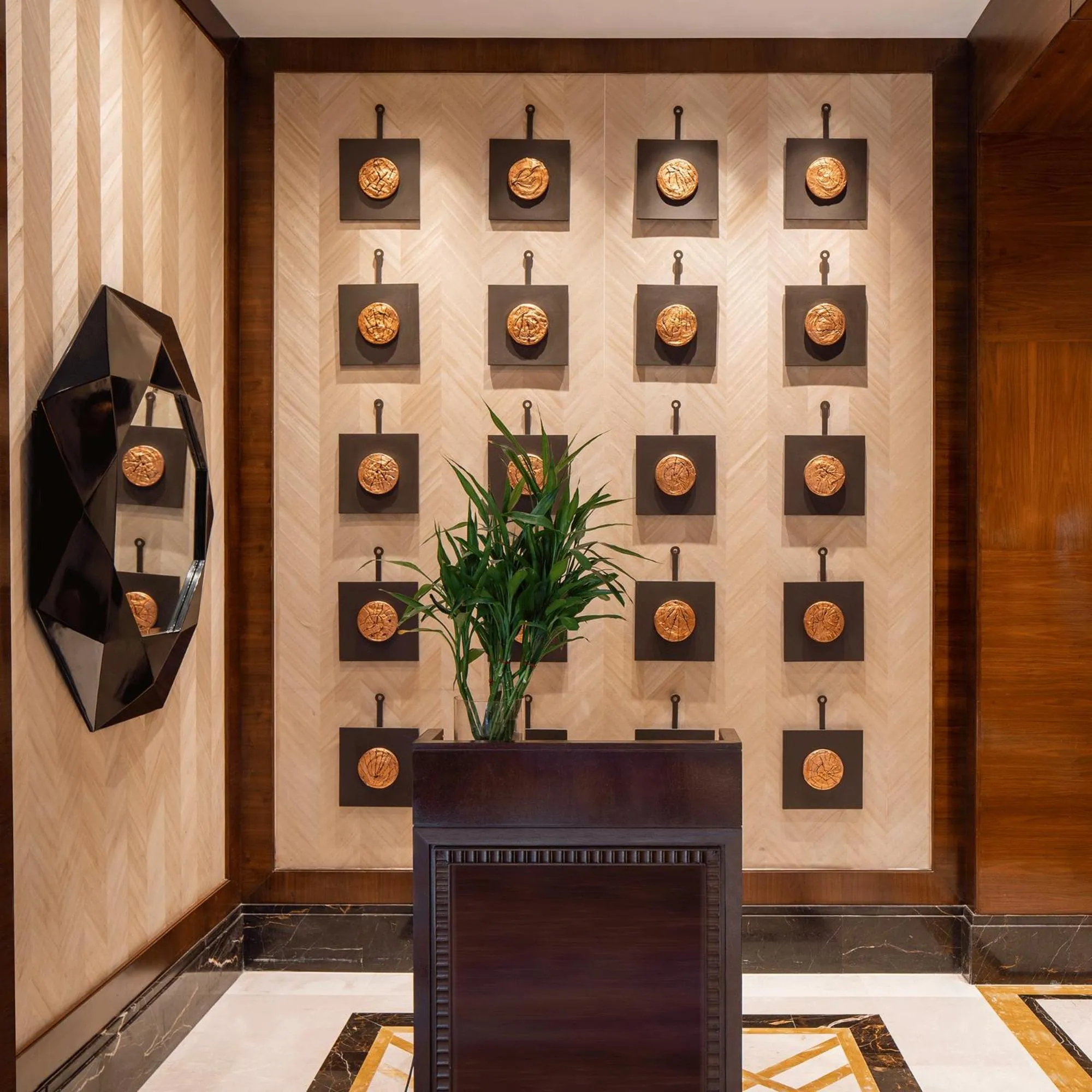 Lobby or reception in Raffles Makkah Palace