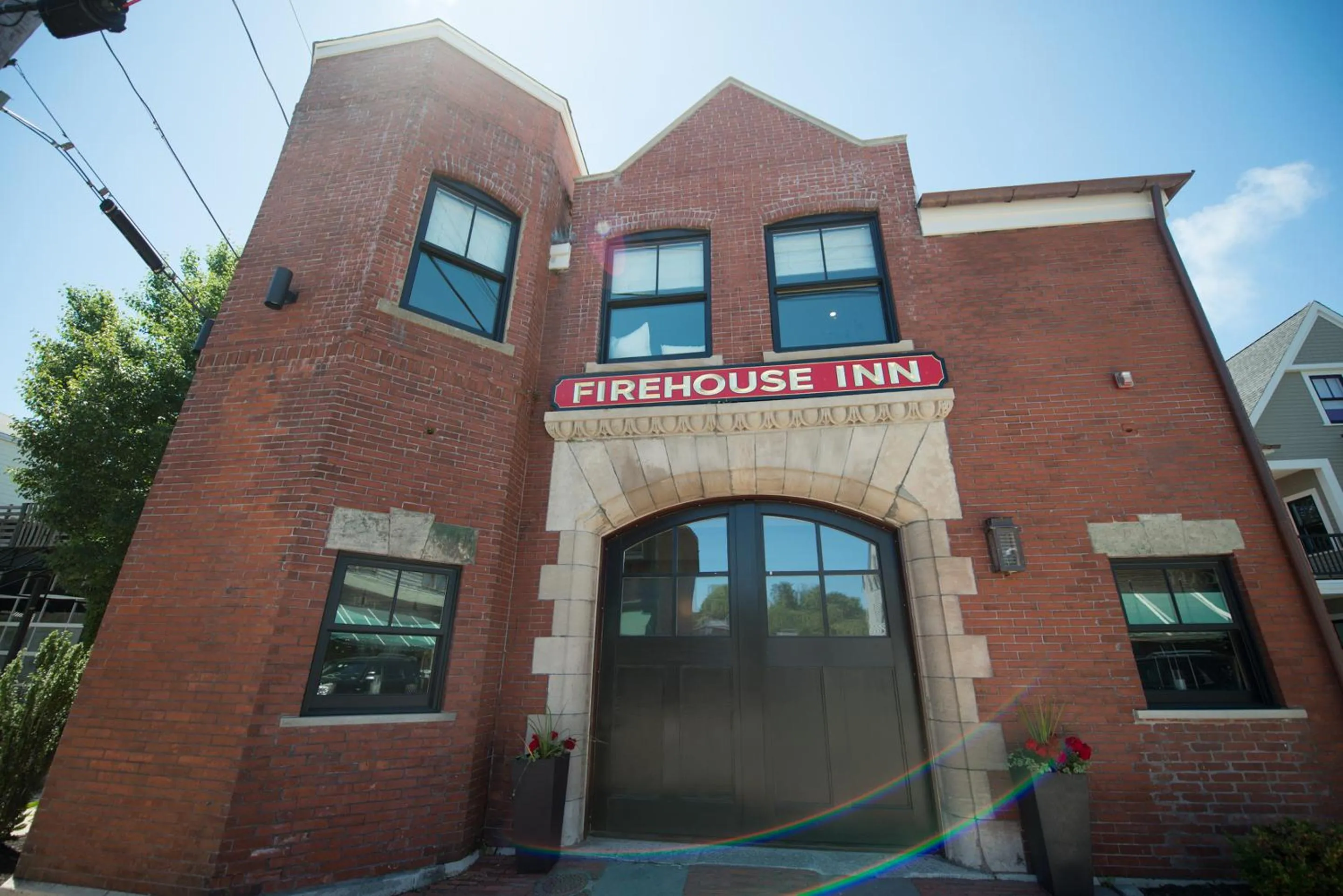 Facade/entrance in The Firehouse