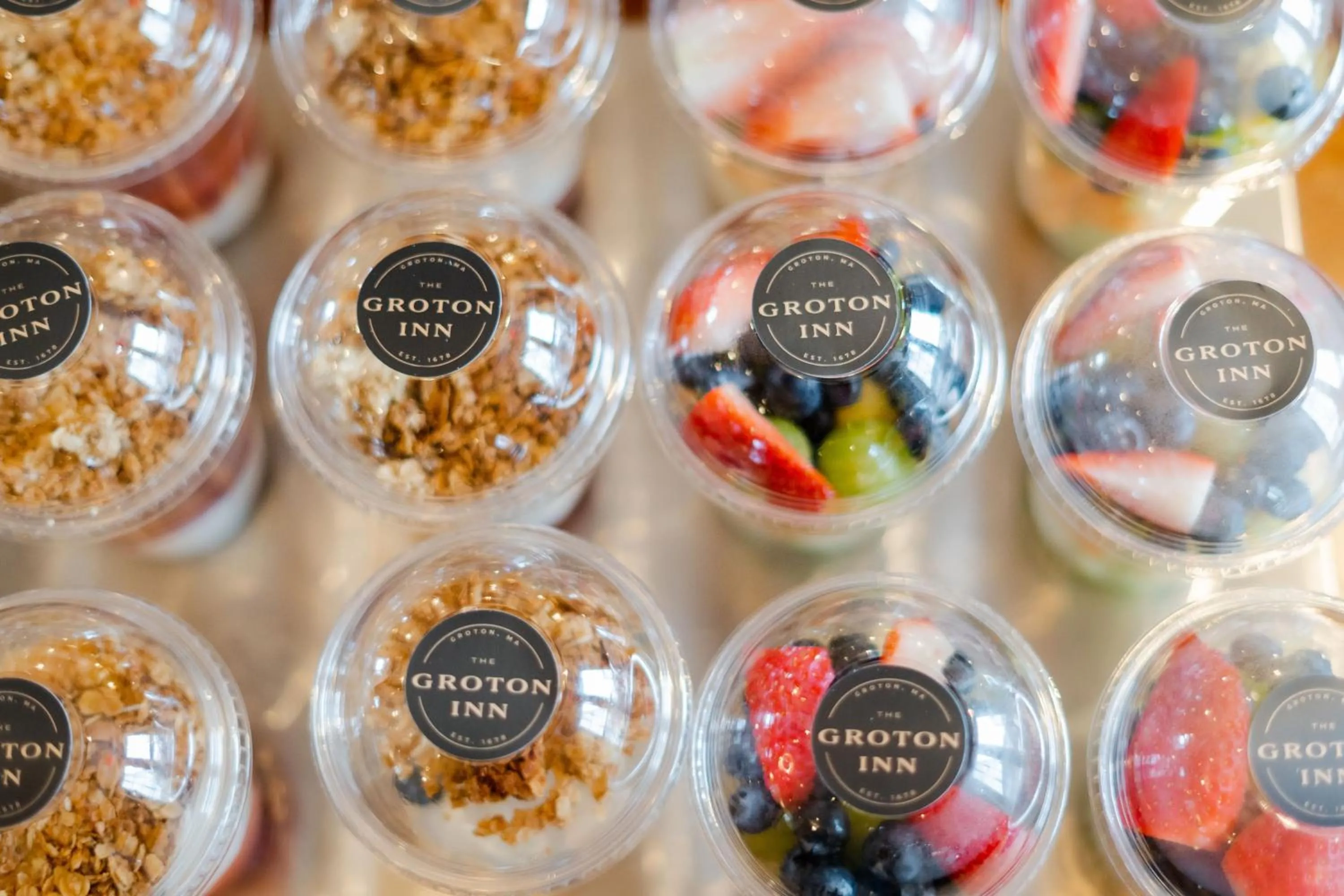 Continental breakfast in The Groton Inn