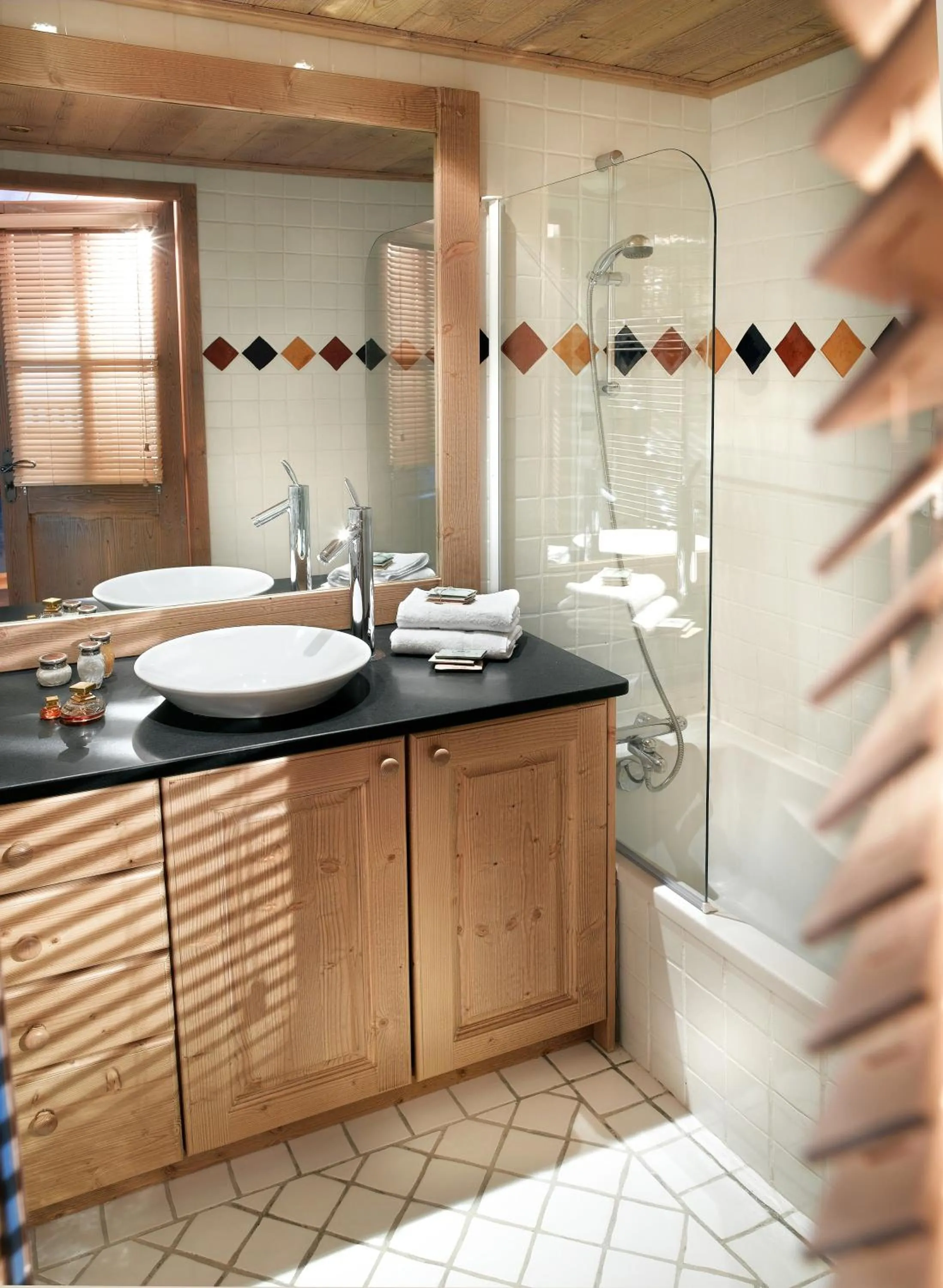 Bathroom in CGH Résidences & Spas Les Granges Du Soleil