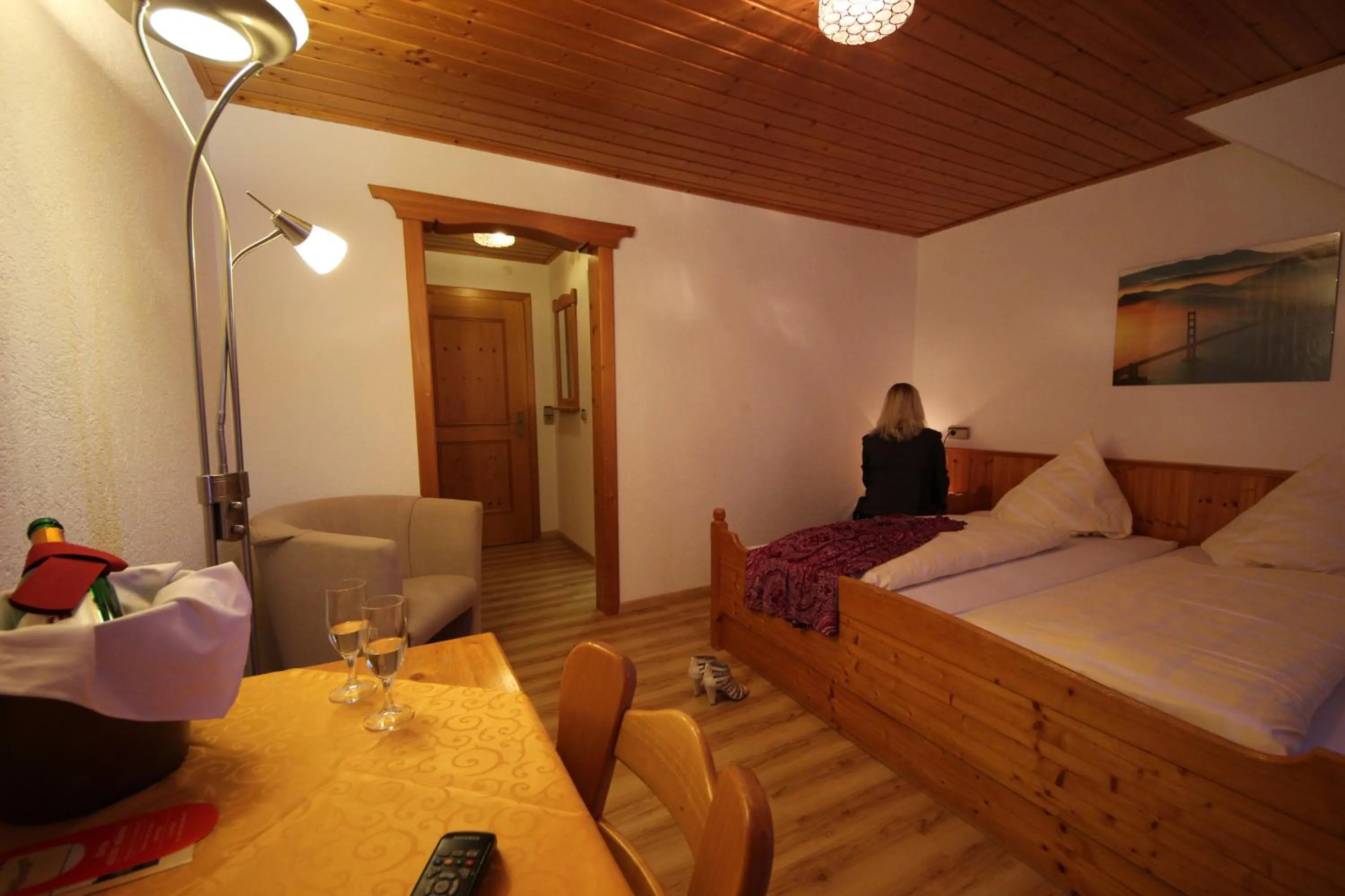 Photo of the whole room, Bed in Hotel Krone Stühlingen - Das Tor zum Südschwarzwald