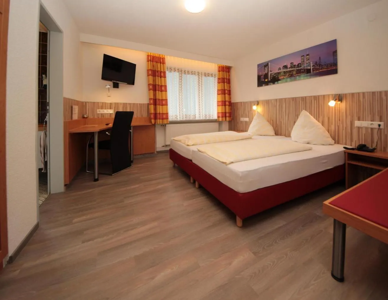 Photo of the whole room, Bed in Hotel Krone Stühlingen - Das Tor zum Südschwarzwald