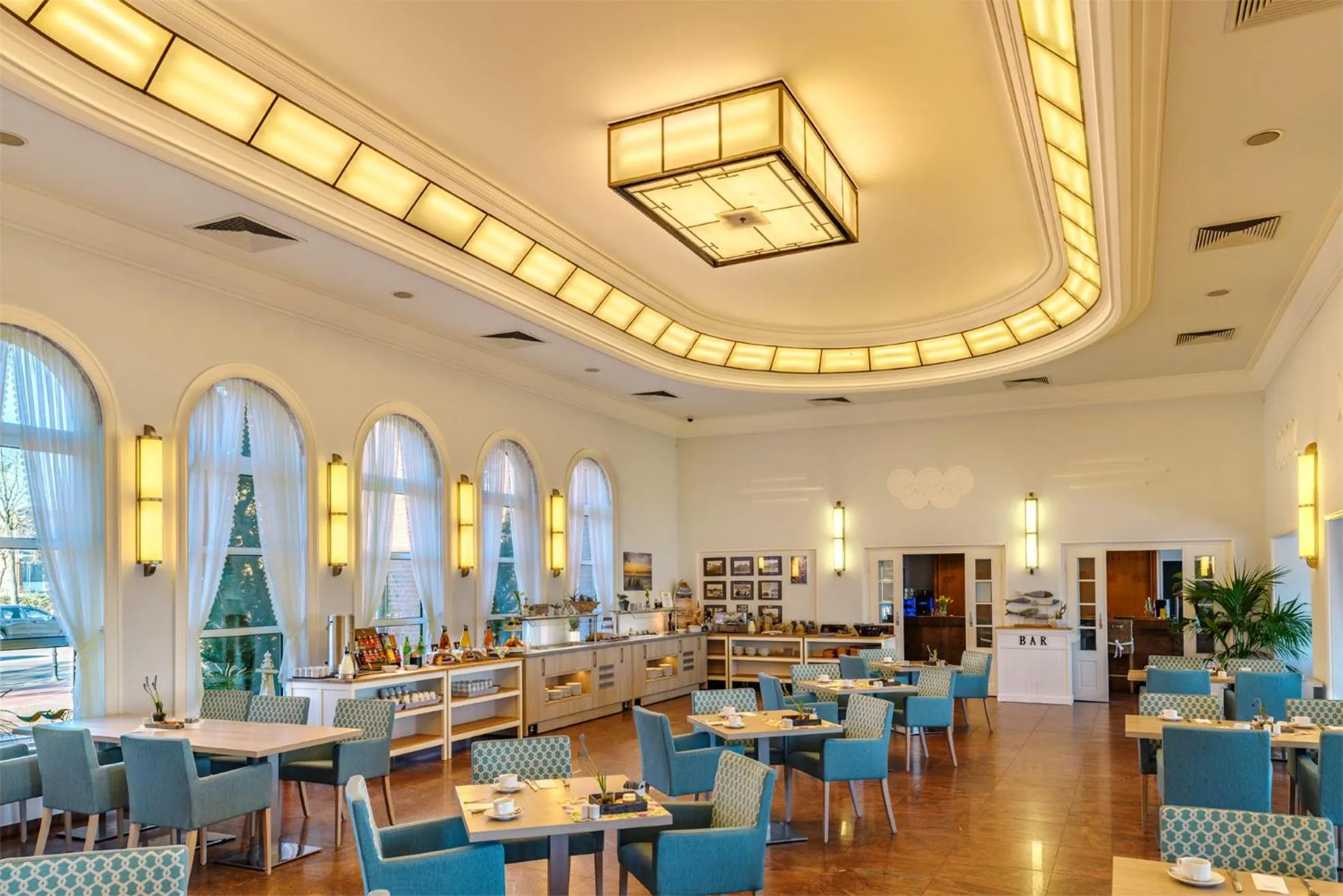 Buffet breakfast in Hotel Seelust