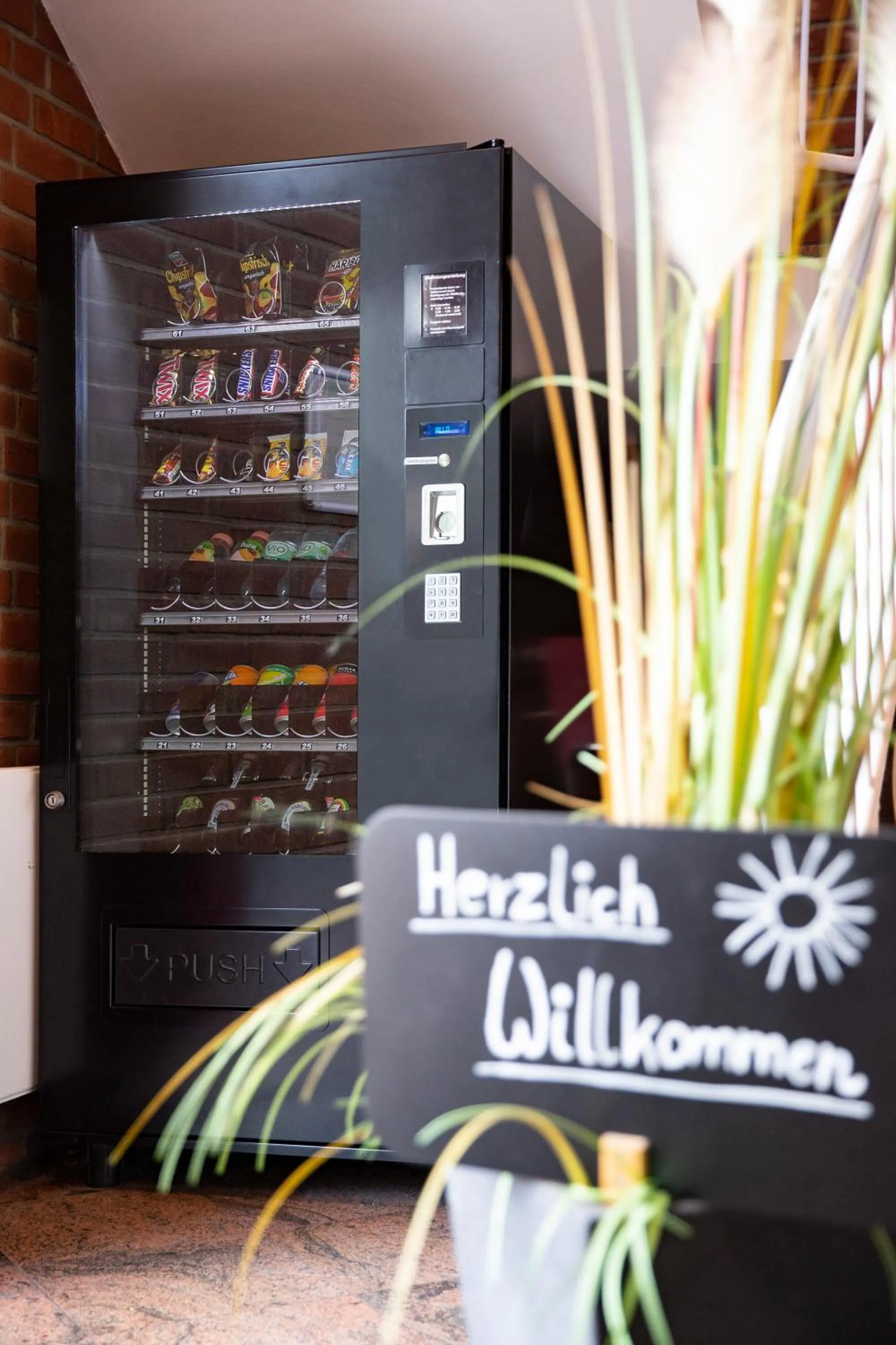 vending machine in Hotel Seelust