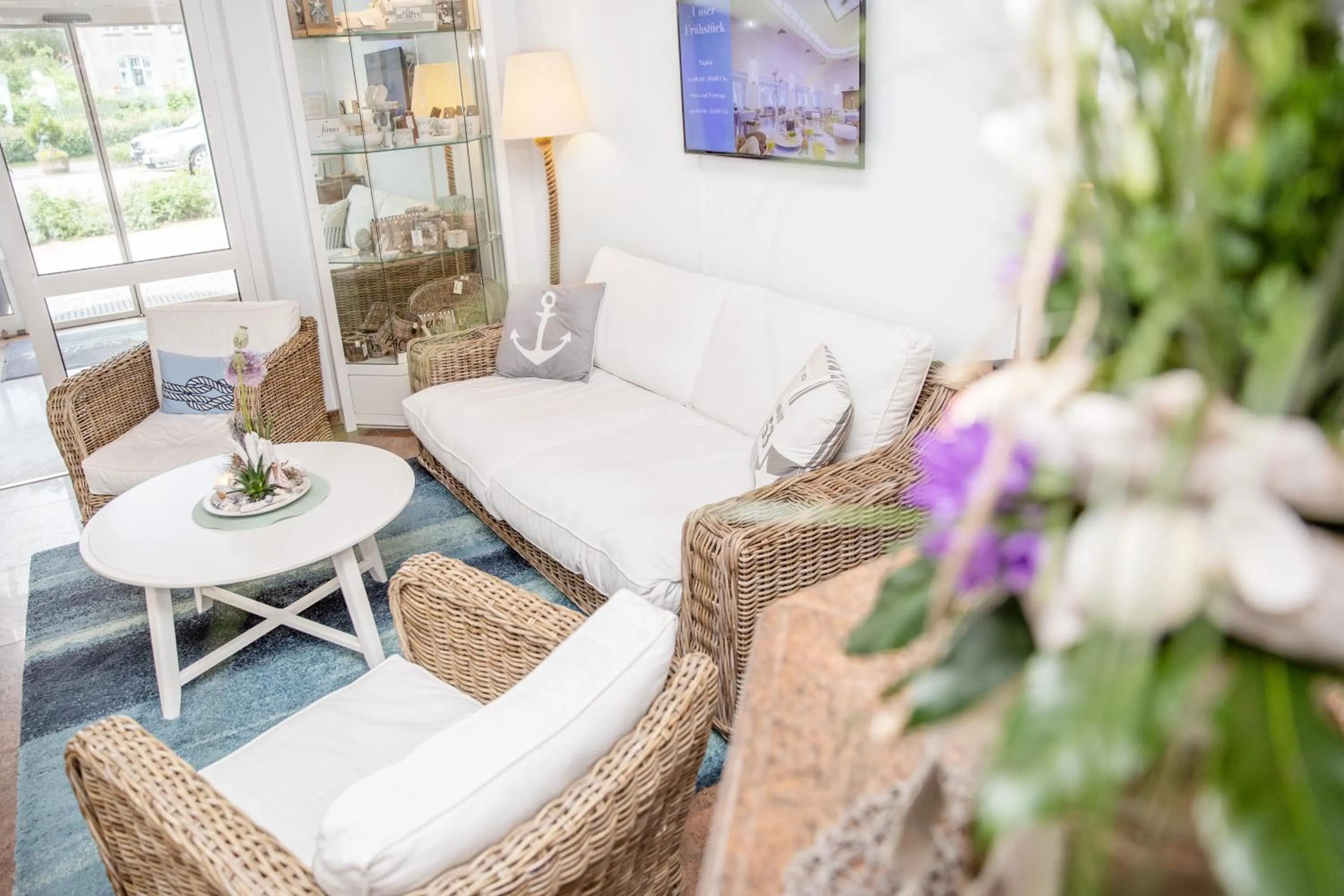 Lobby or reception in Hotel Seelust