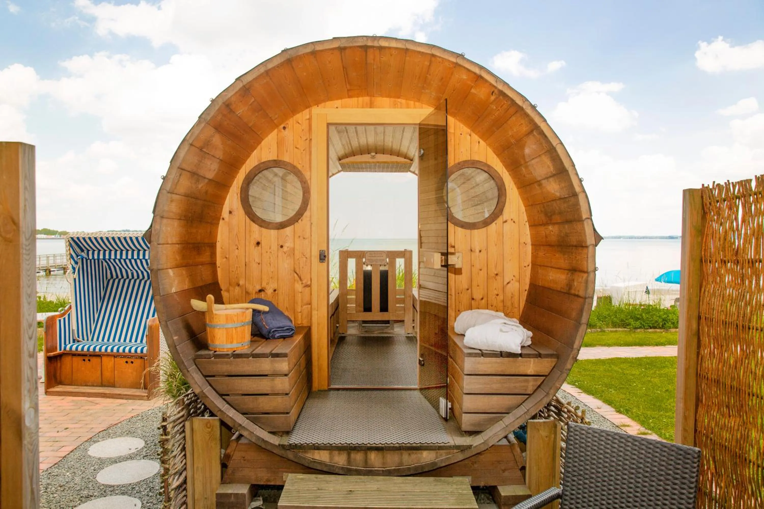Sauna in Hotel Seelust