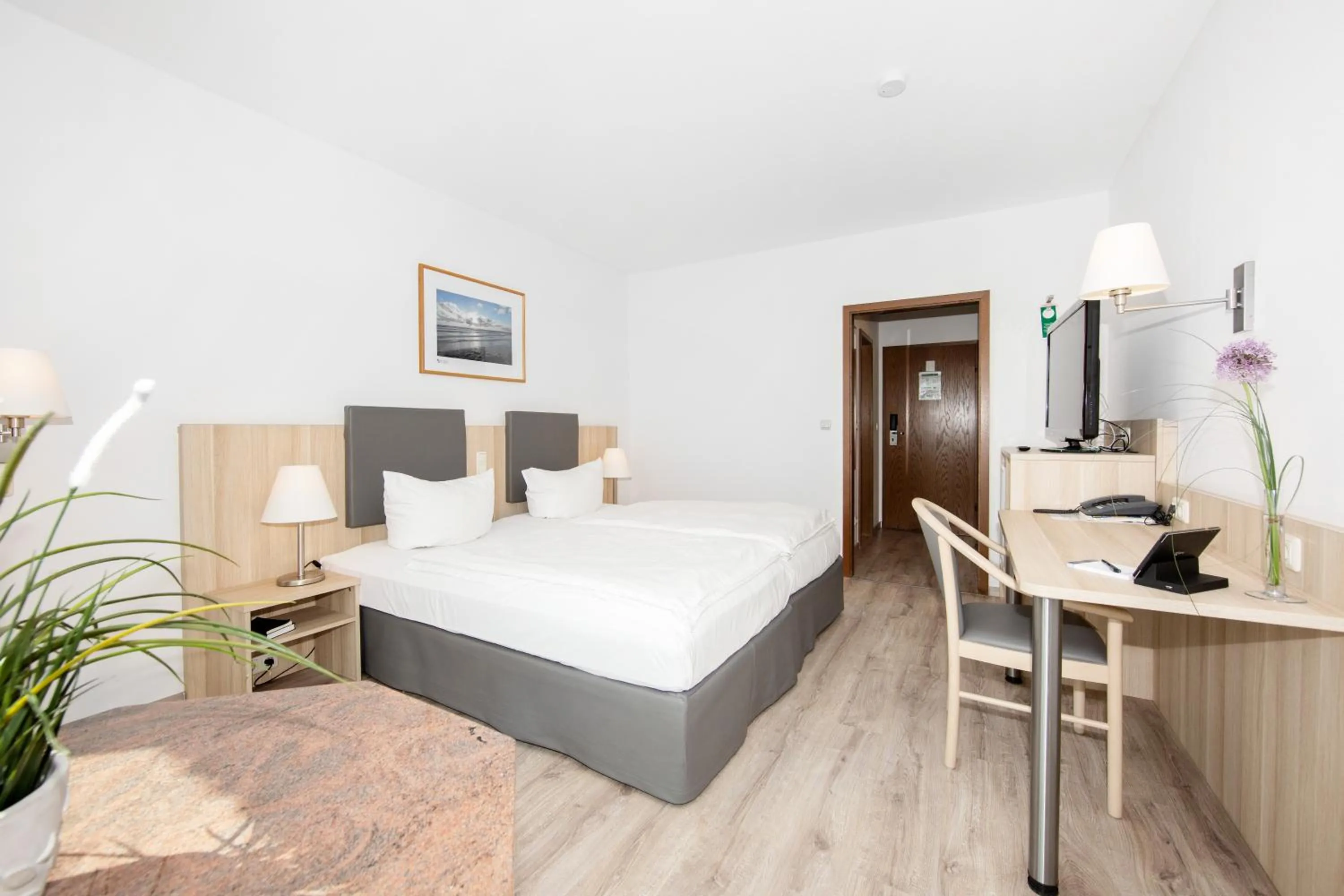 Photo of the whole room, Bed in Hotel Seelust