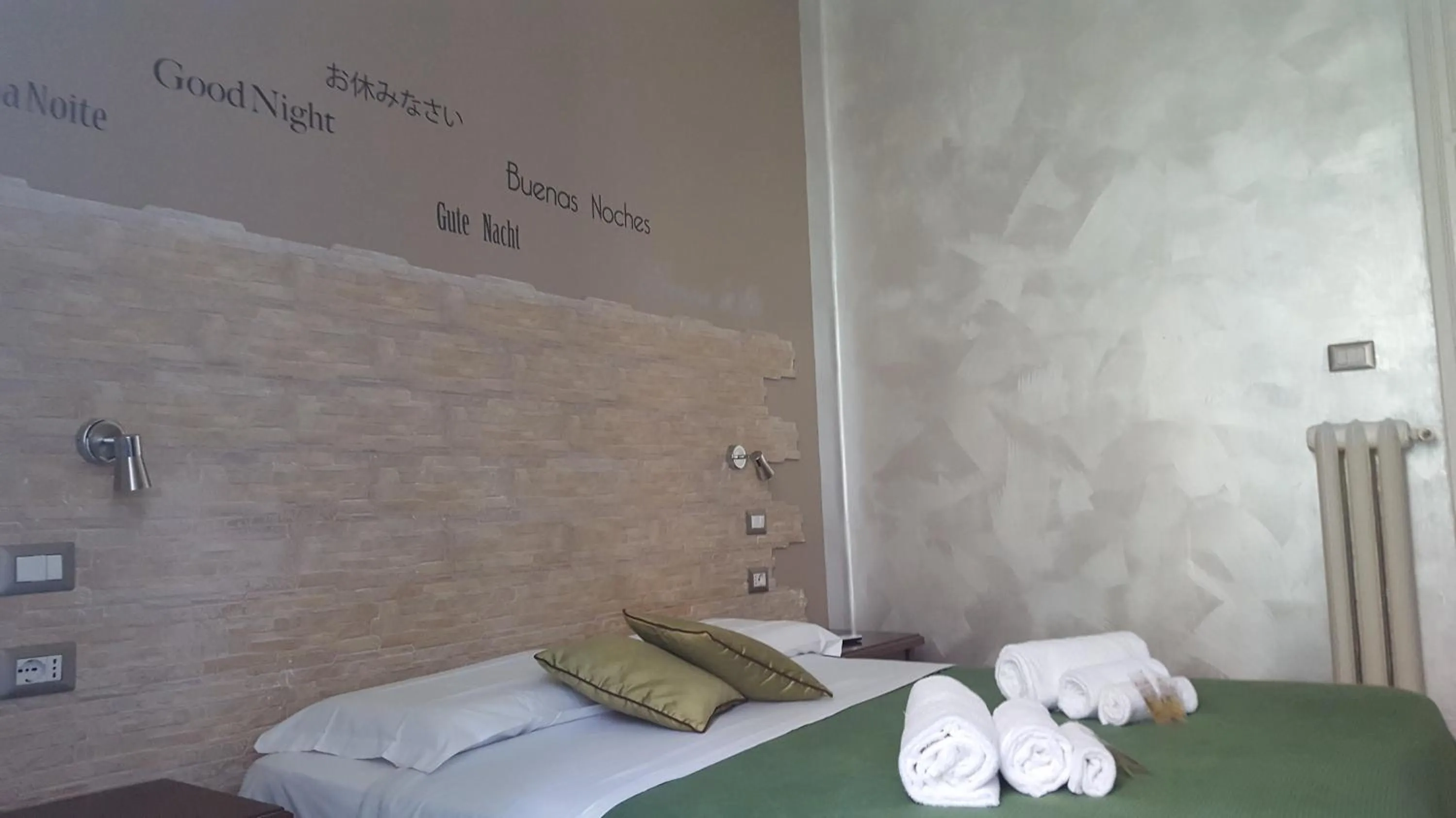 Bed in La Locanda dell'Angelo