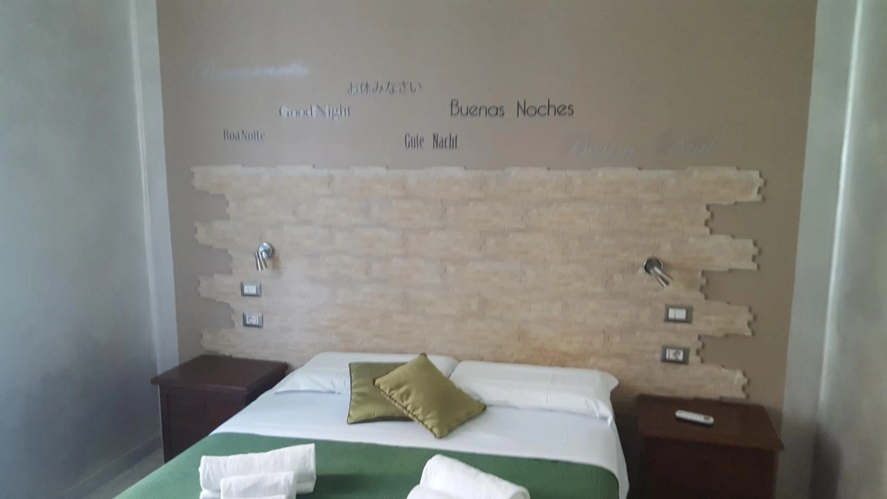 Bed in La Locanda dell'Angelo