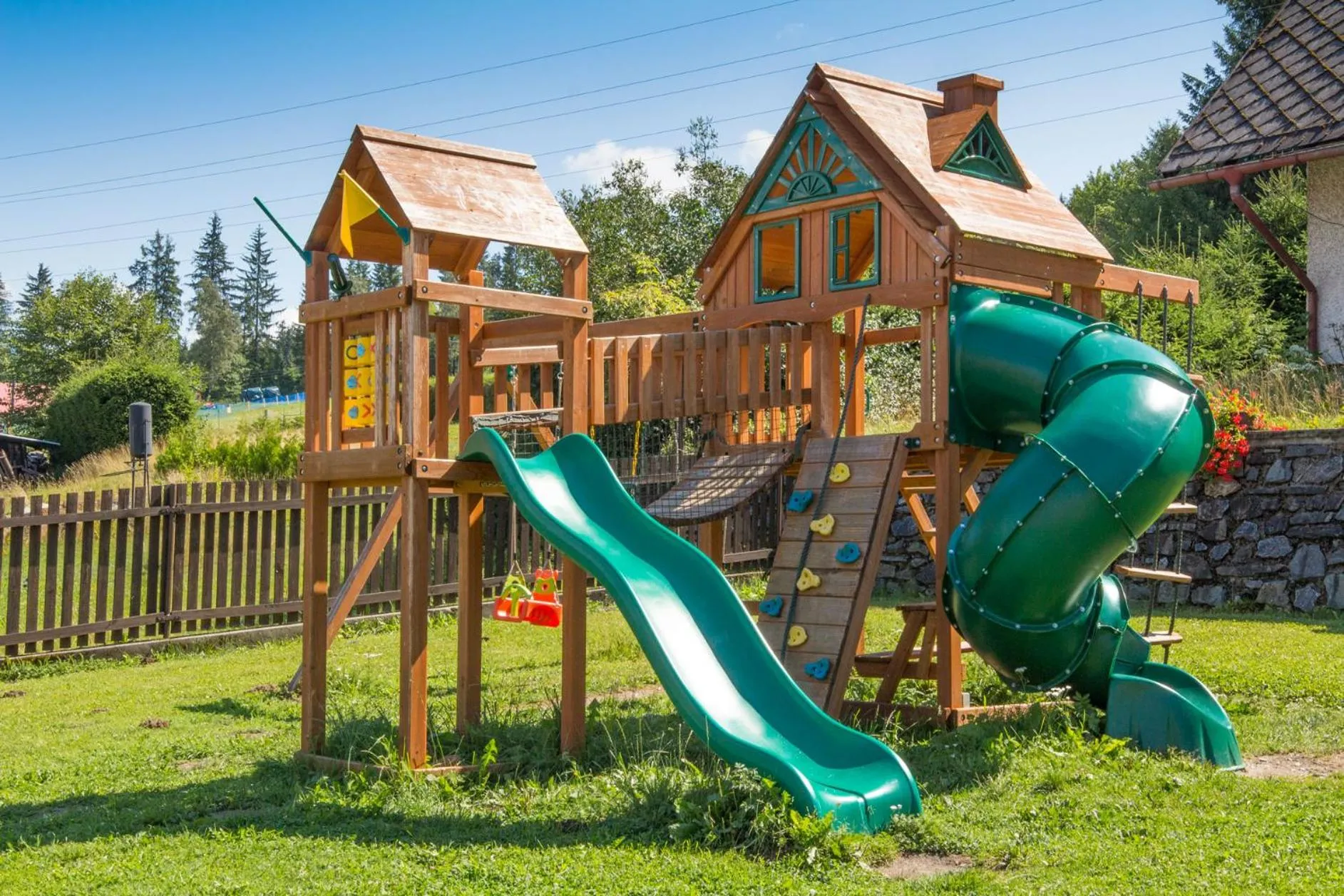Children play ground in Hotel Leyla