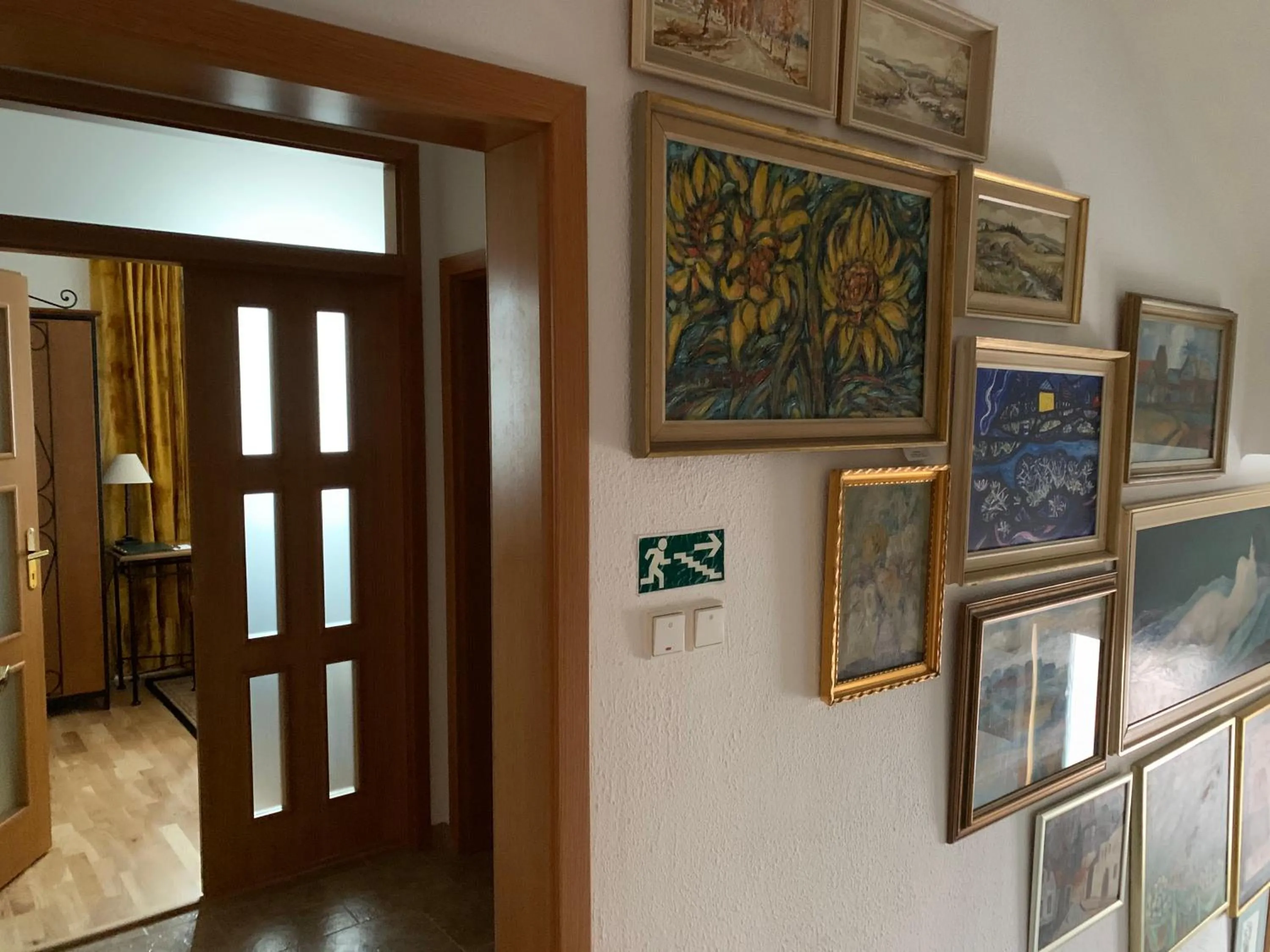 Decorative detail in Antik Hotel Sofia