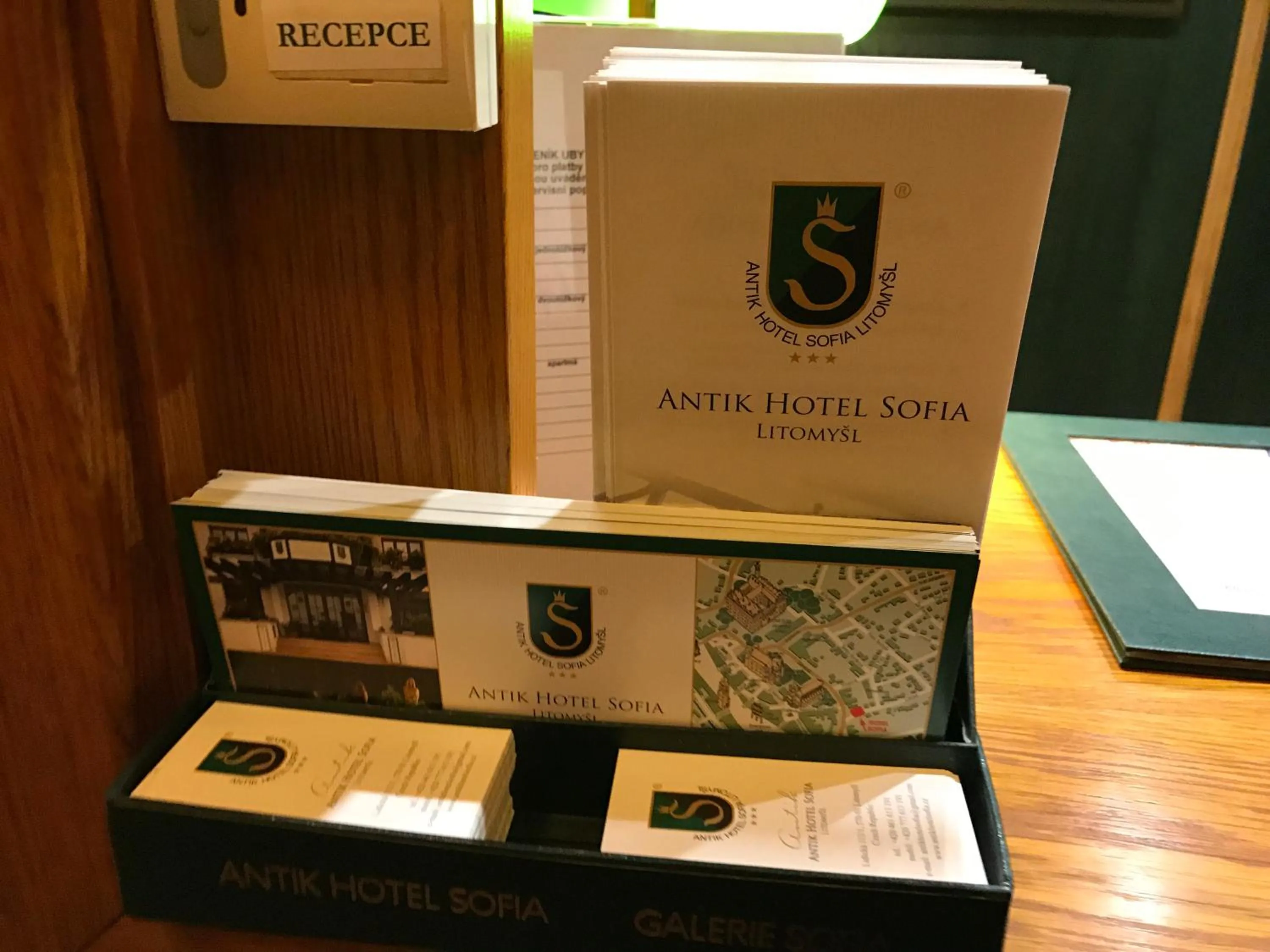 Lobby or reception in Antik Hotel Sofia