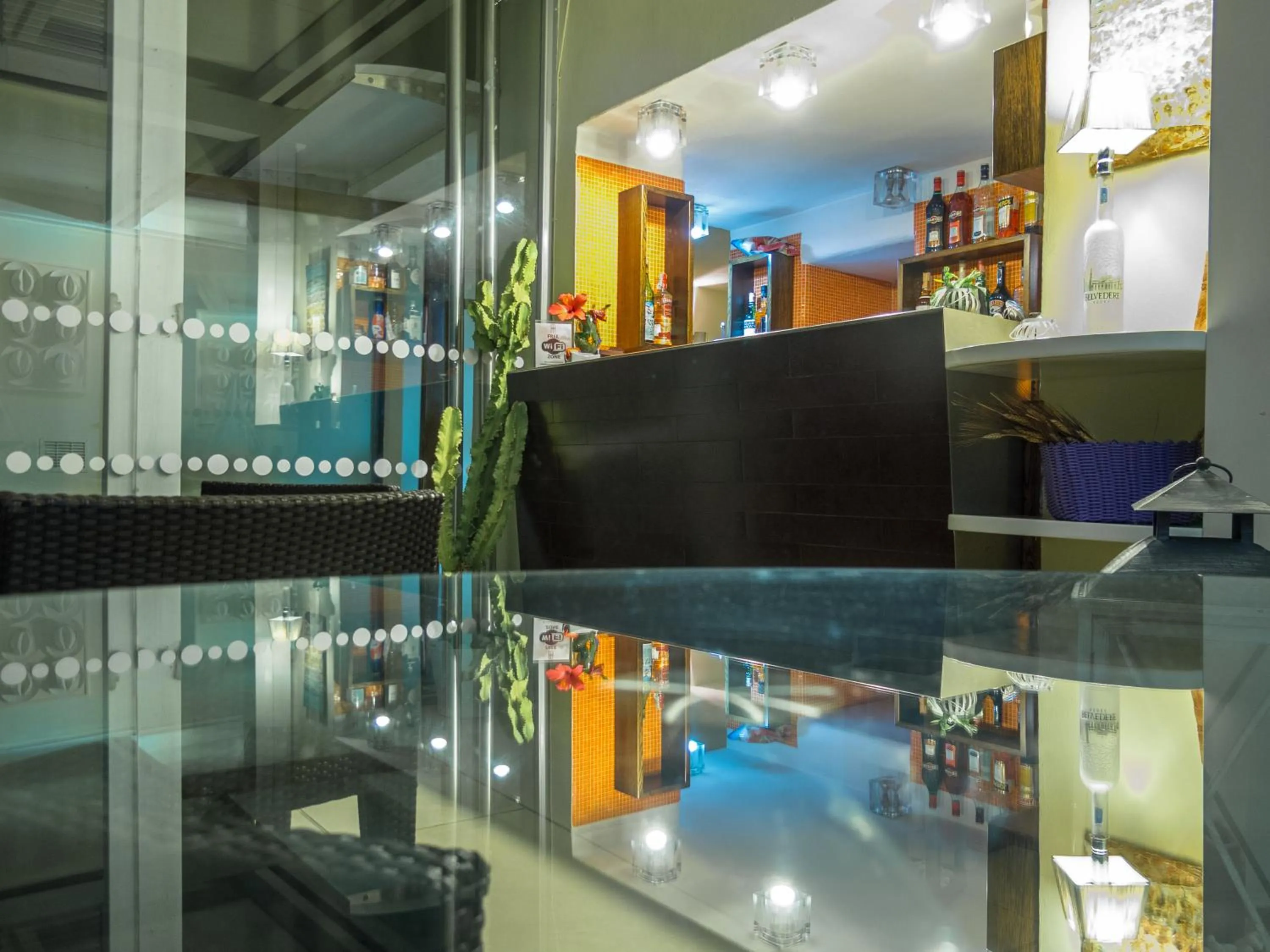 Lounge or bar in Marina 10 Design Hotel & SPA