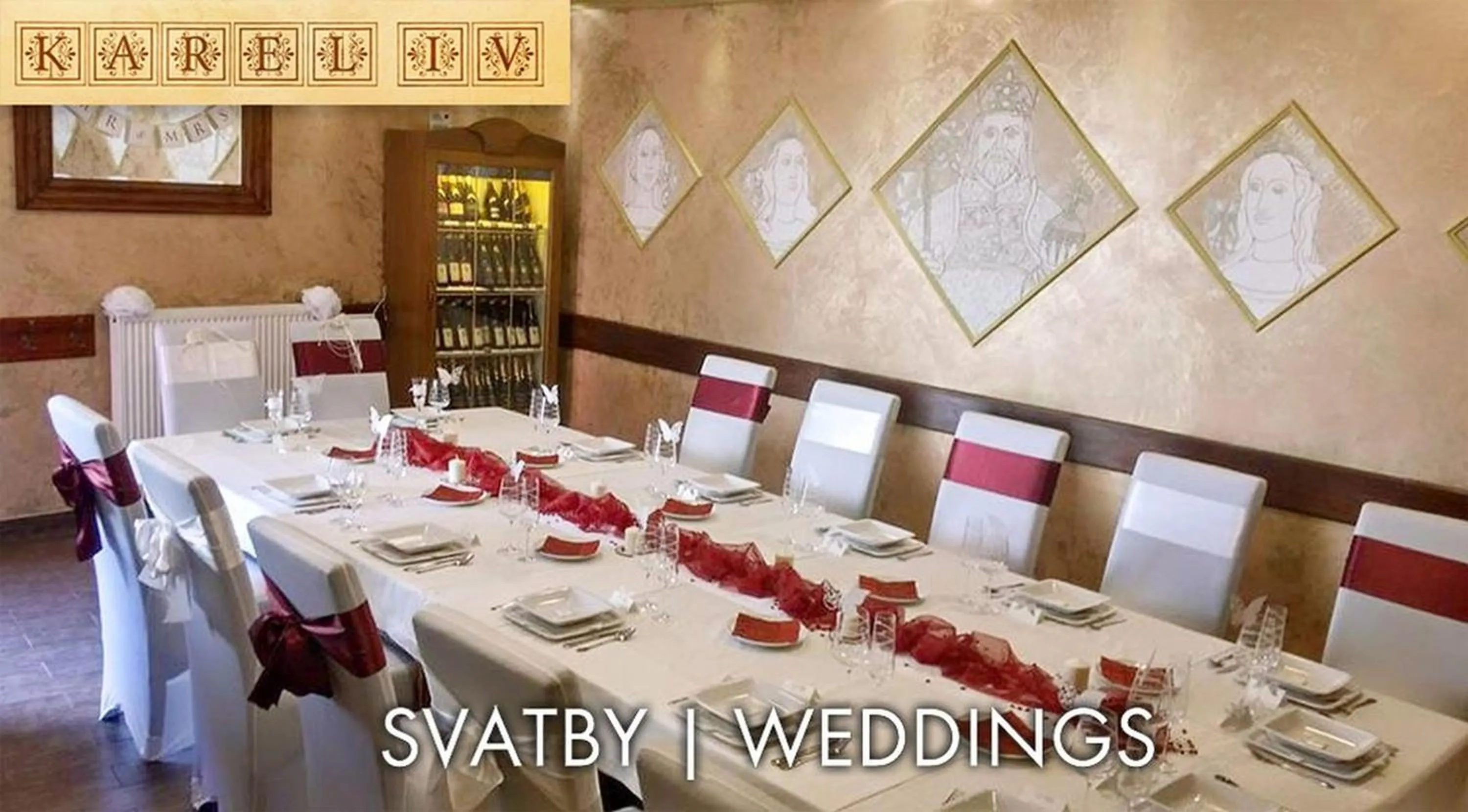 Restaurant/places to eat in Hotel Karlštejn & SPA