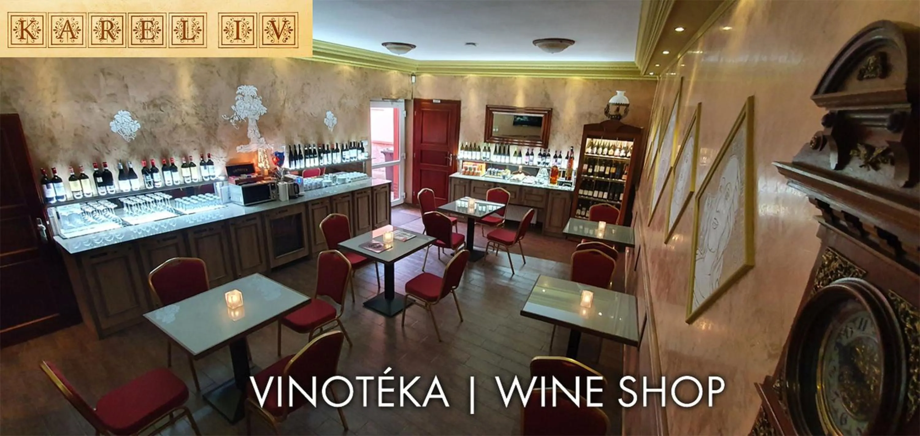 Restaurant/places to eat in Hotel Karlštejn & SPA