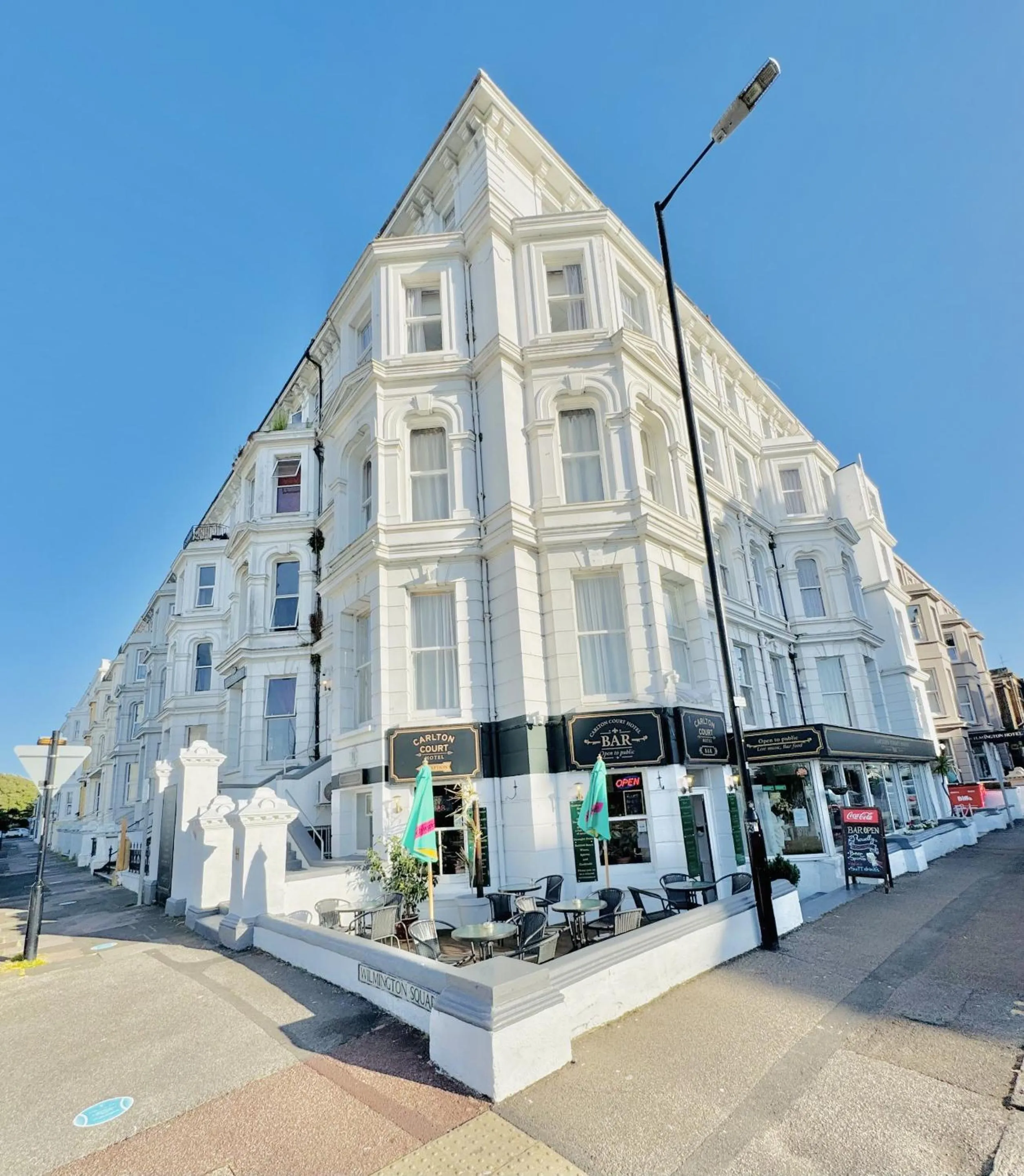 Property building in Carlton Court Hotel Eastbourne