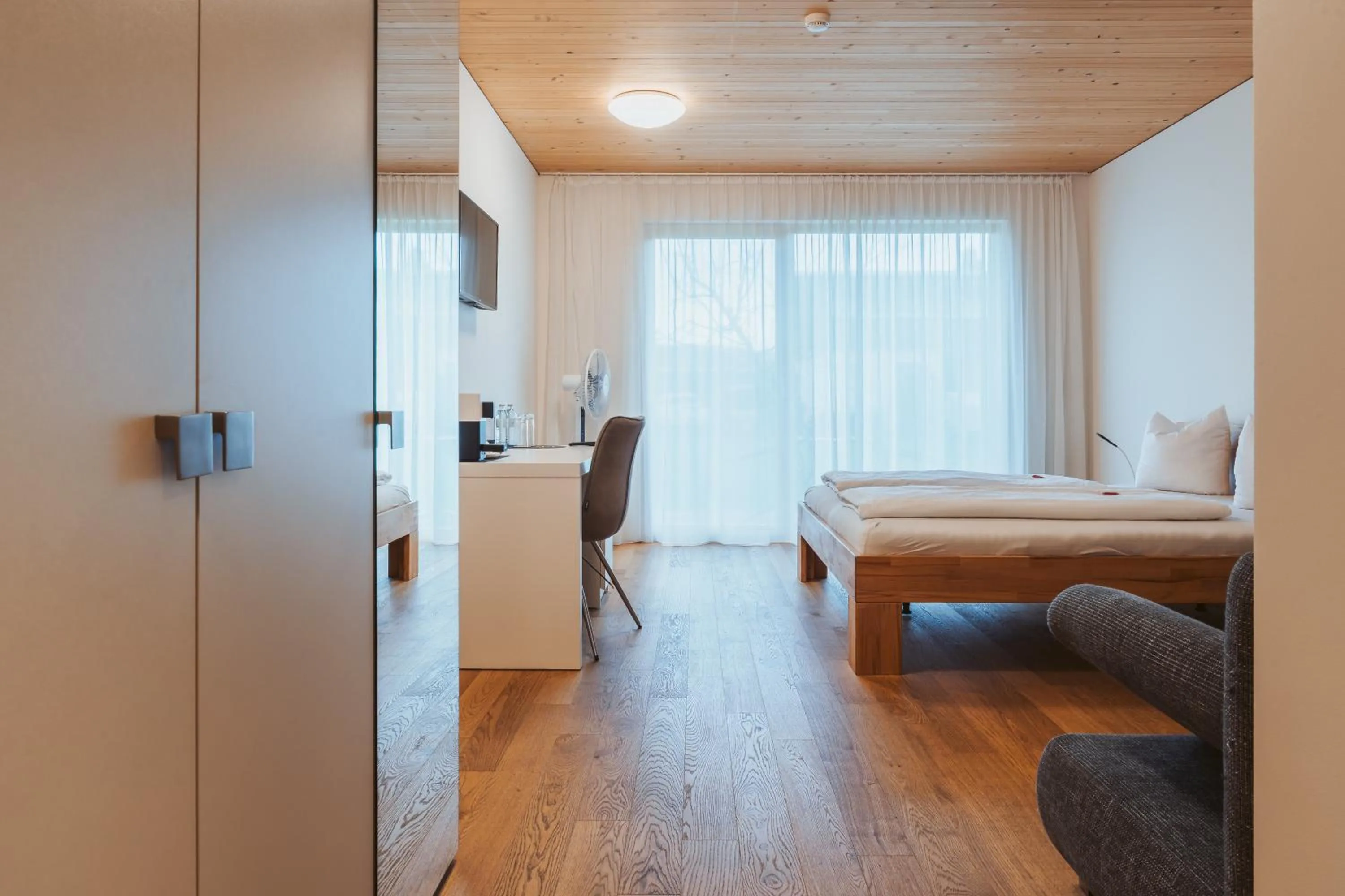 Photo of the whole room, Bed in Gästehaus Gritsch