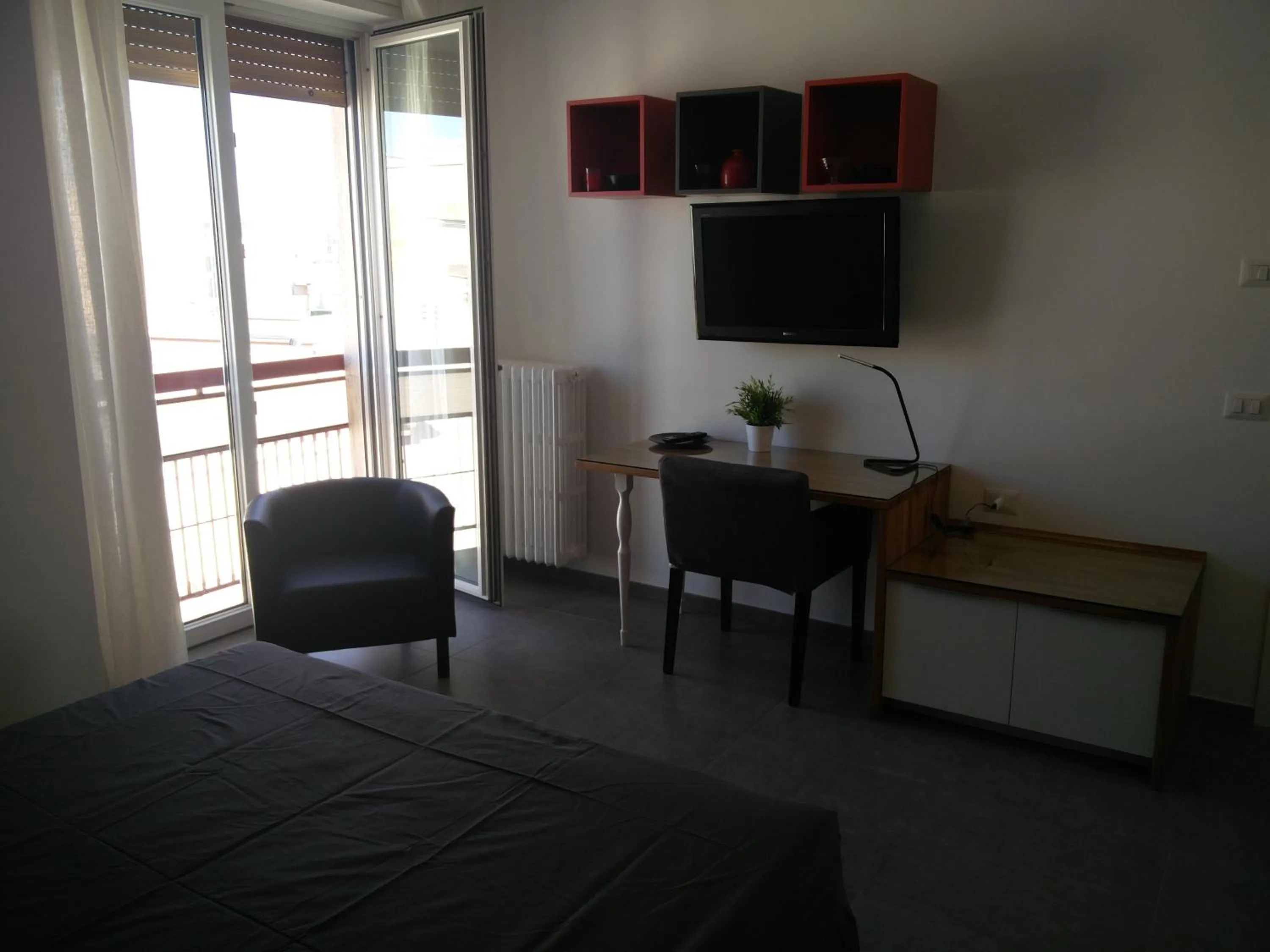 Seating area, Bed in B&B Via Roma 15