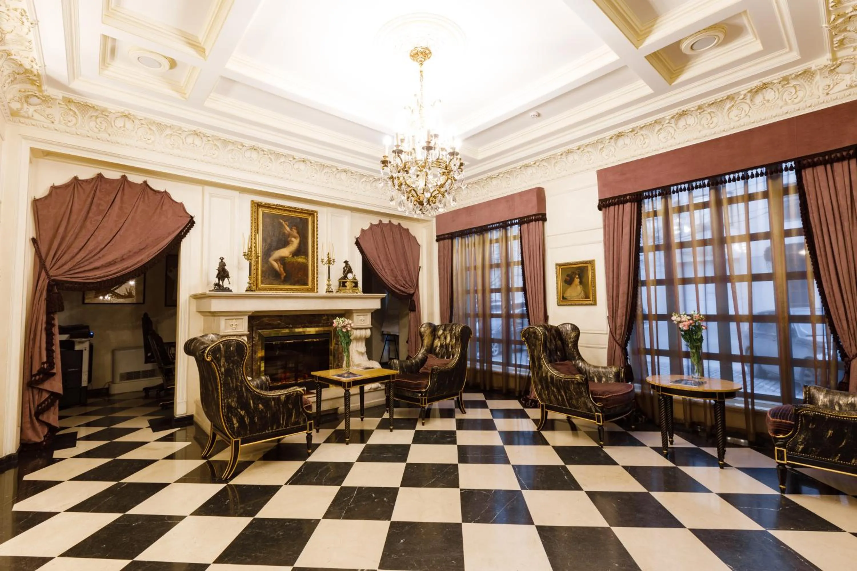 Lobby or reception in Axelhof Boutique Hotel