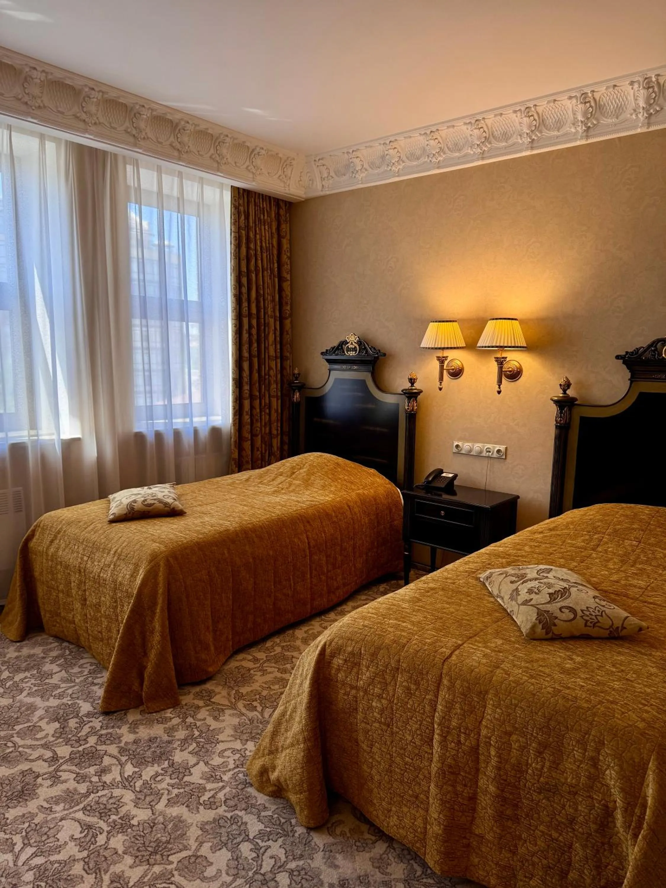 Bed in Axelhof Boutique Hotel