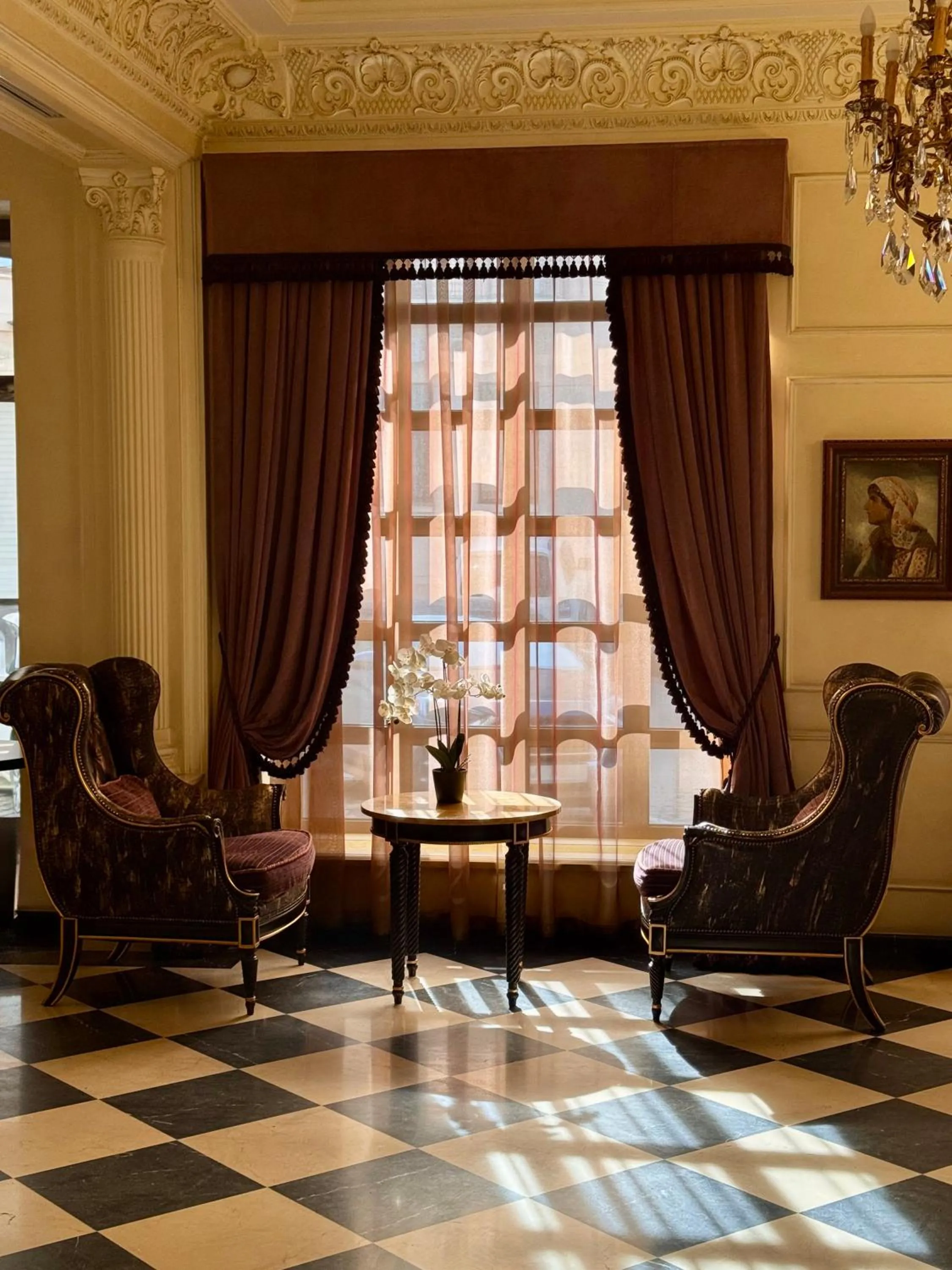 Lobby or reception in Axelhof Boutique Hotel