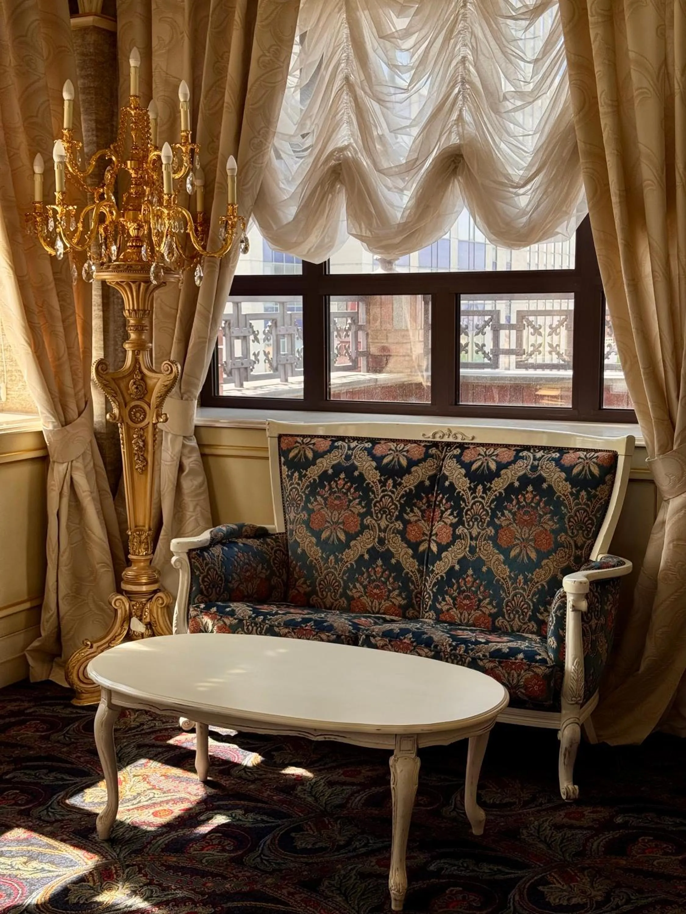 Seating area in Axelhof Boutique Hotel