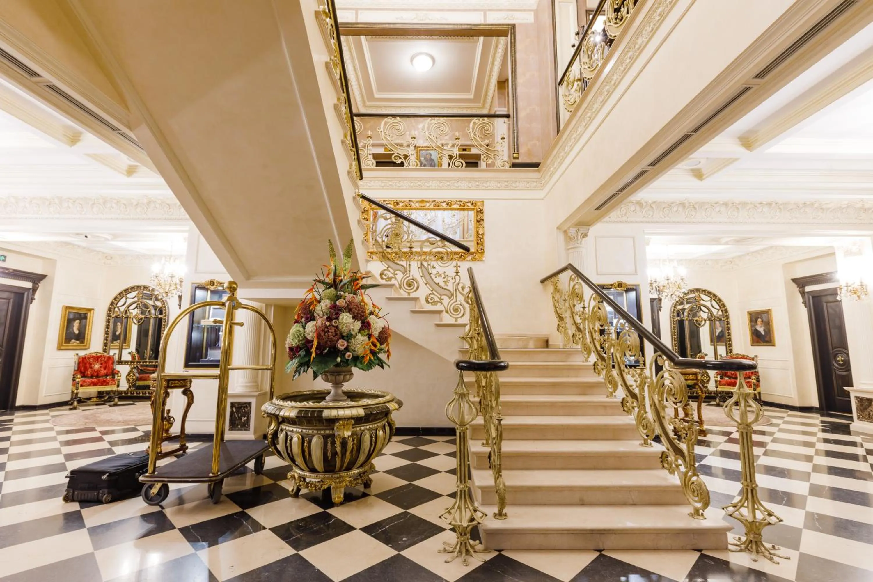 Lobby or reception in Axelhof Boutique Hotel