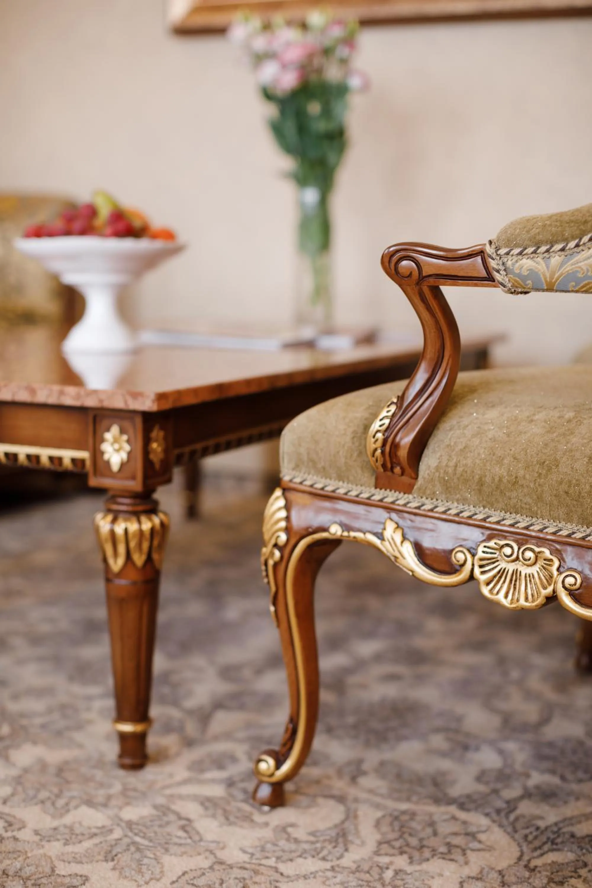 Living room in Axelhof Boutique Hotel