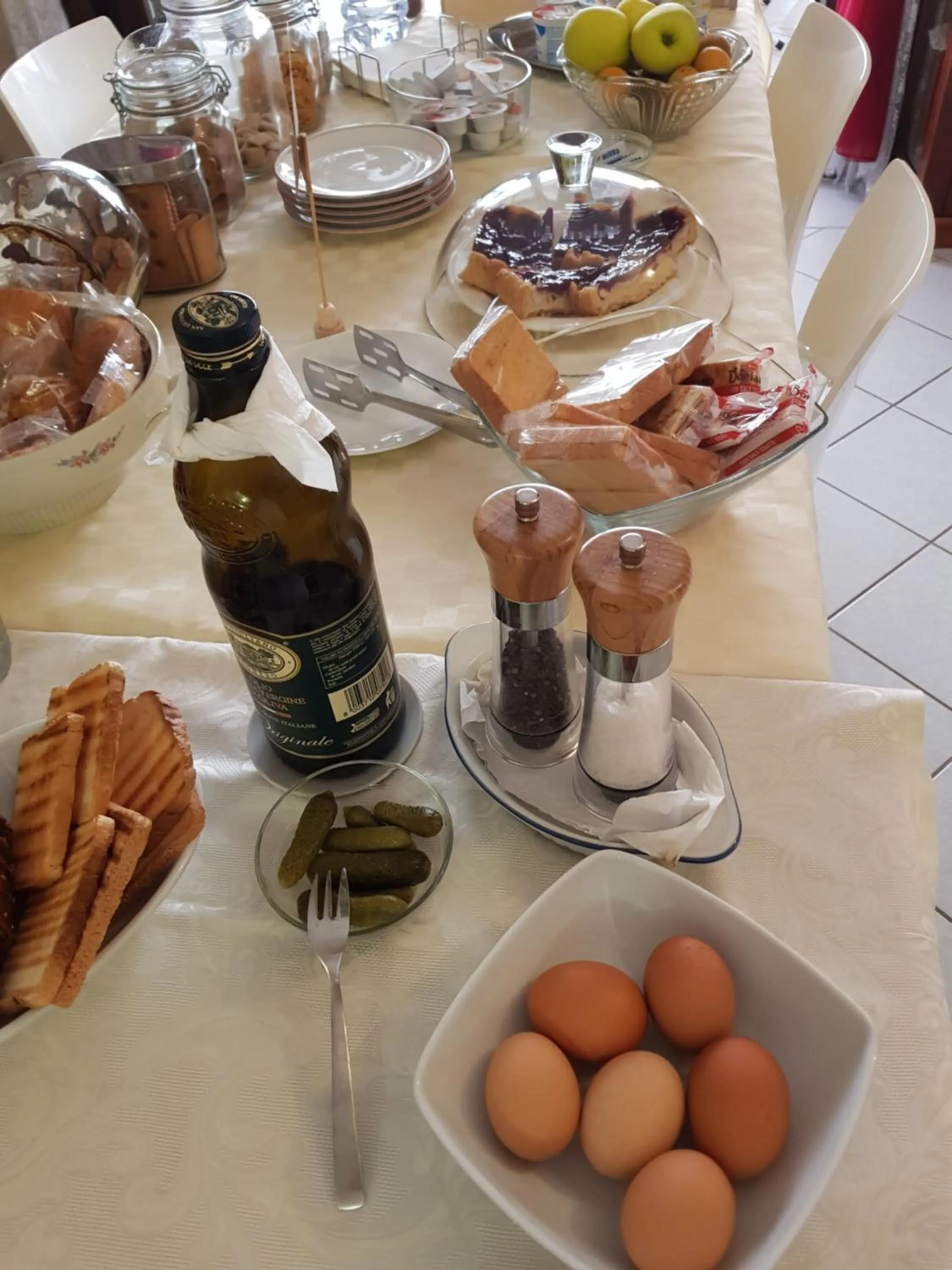 Breakfast in B&B A CASA DI MONICA
