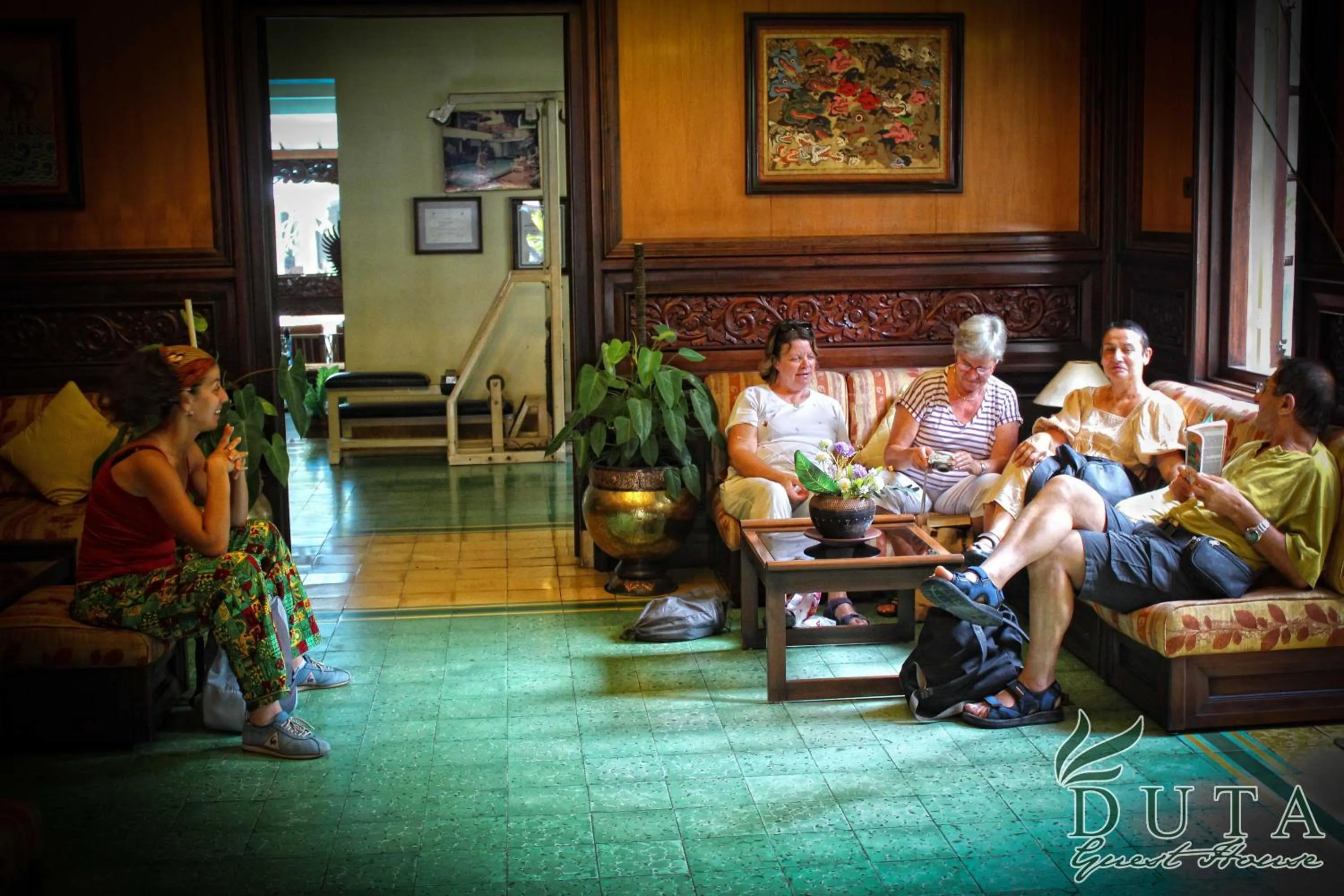 Staff in Duta Guest House