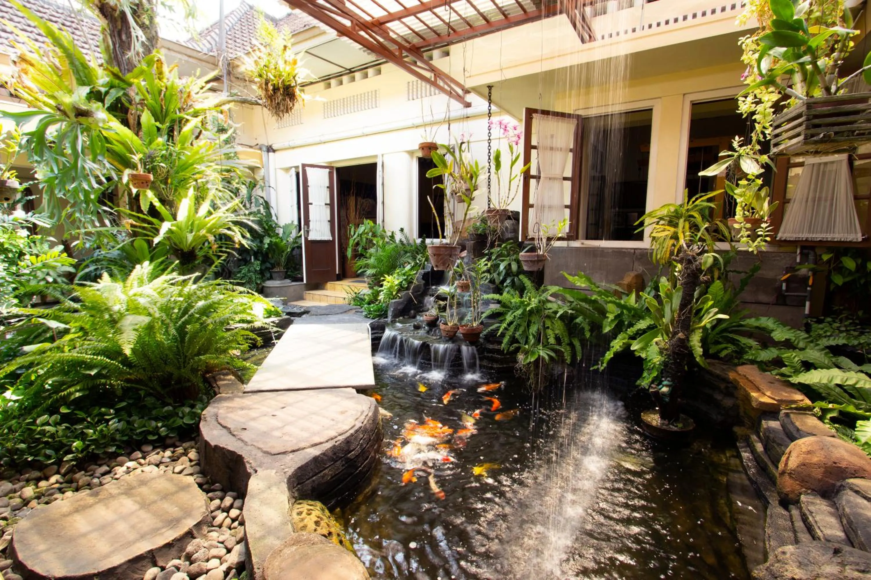 Garden in Duta Guest House