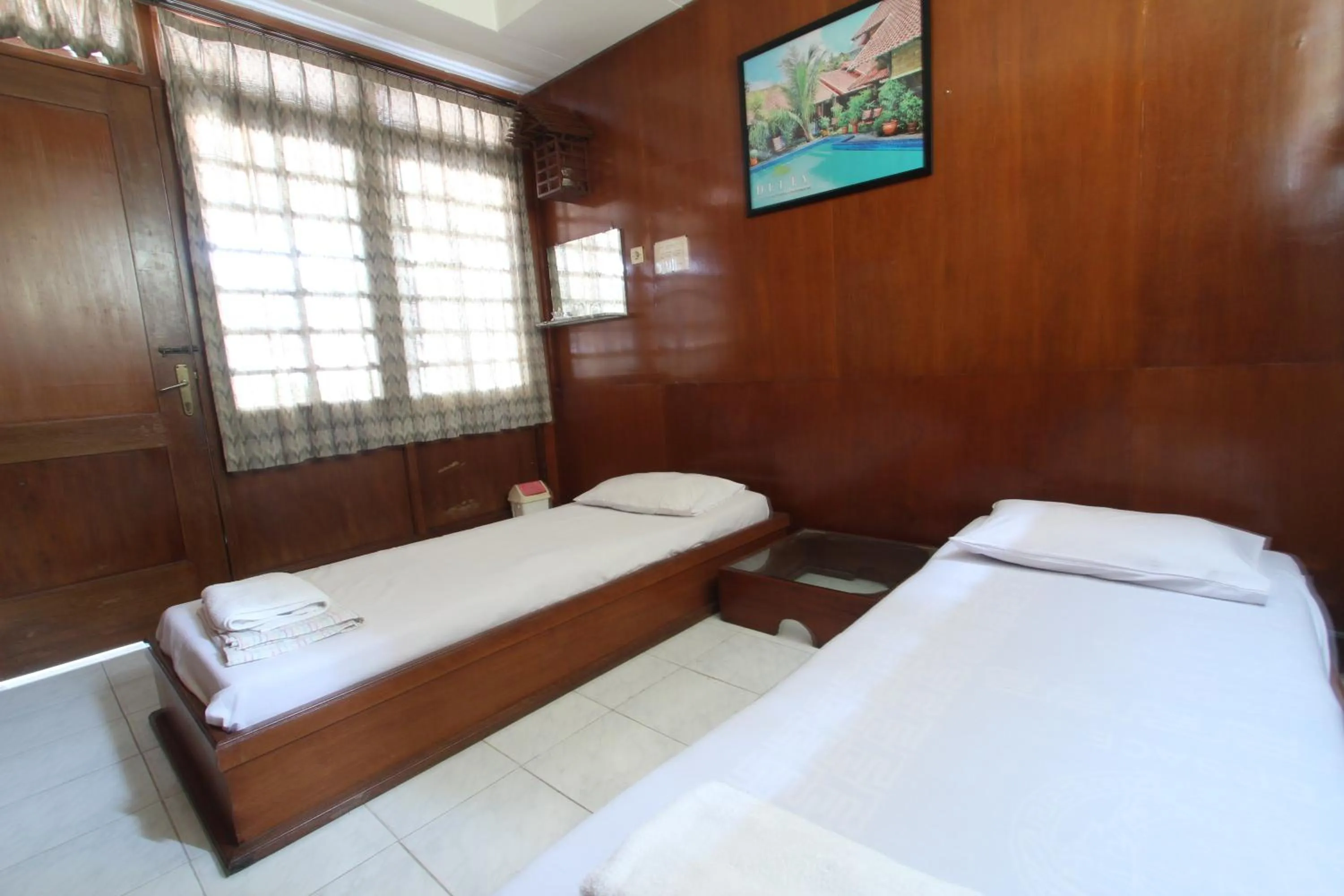 View (from property/room), Bed in Duta Guest House