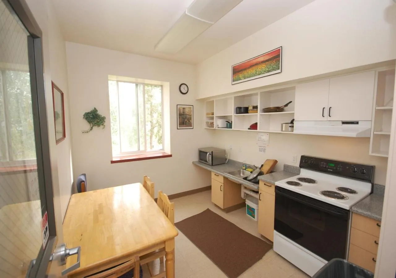 Kitchen or kitchenette in Ingra House Hotel