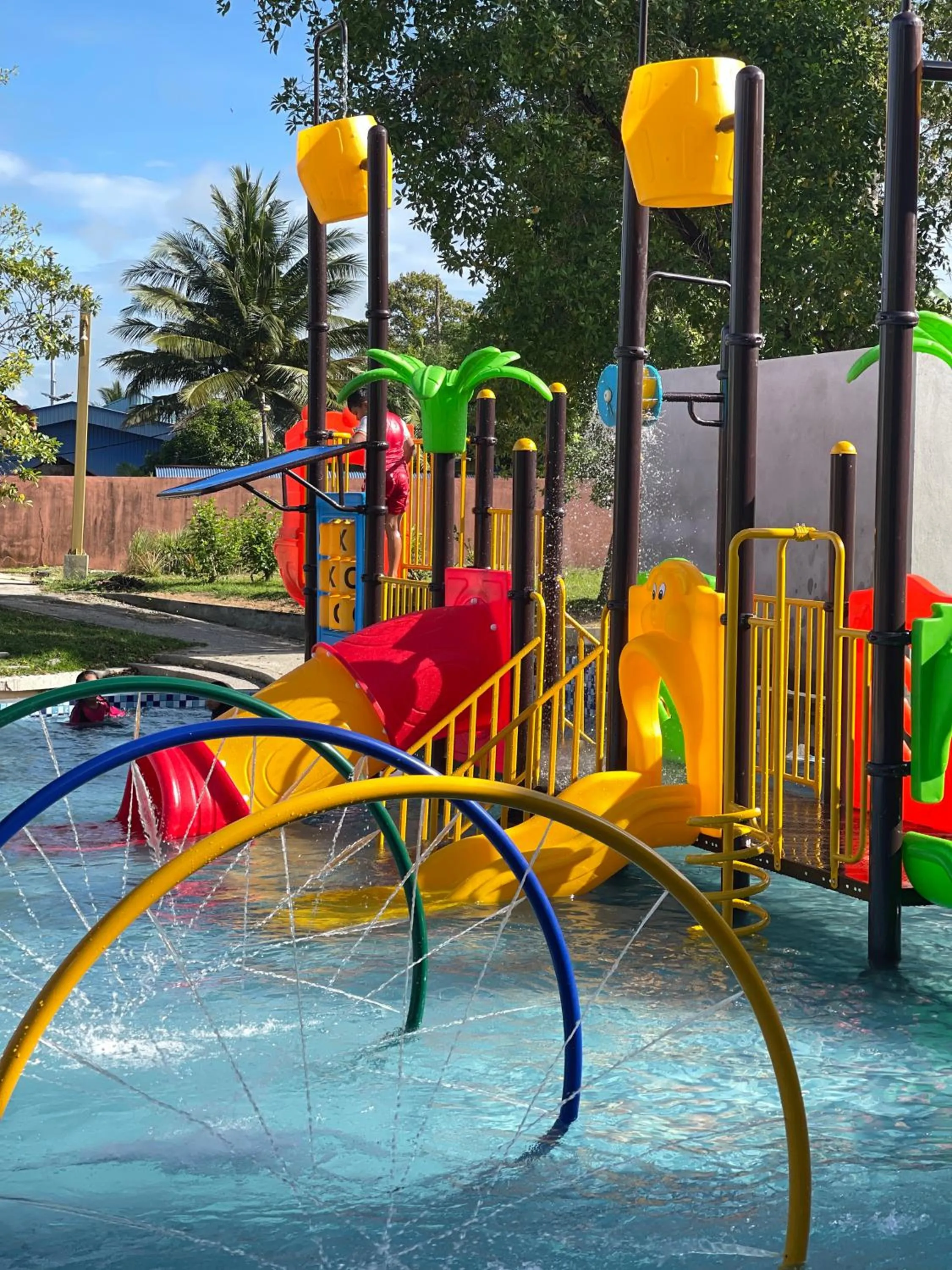 Swimming pool in Sayong Resort