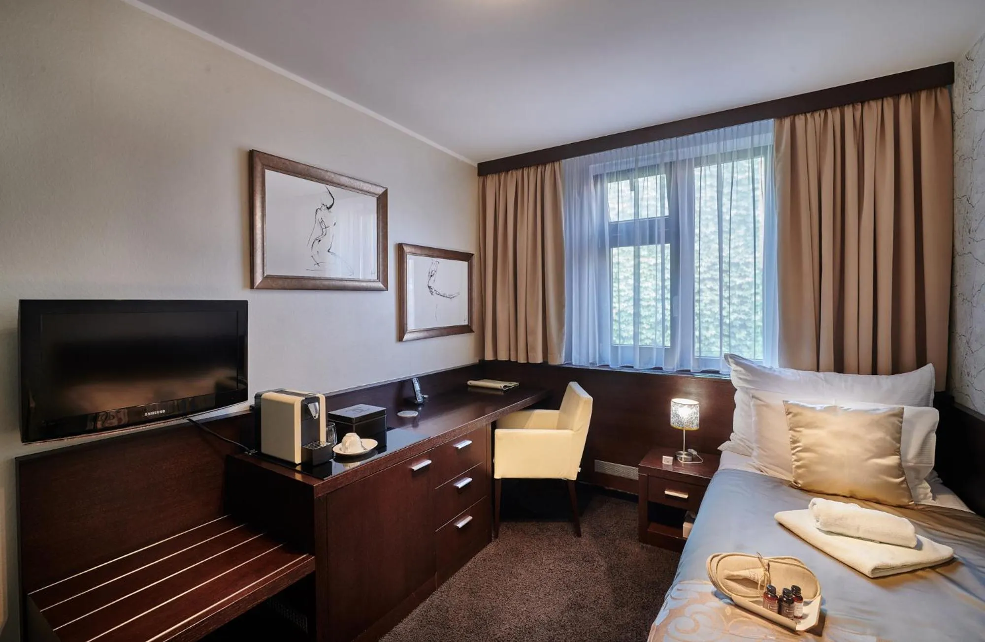 Bed in Boutique Hotel Chrysso