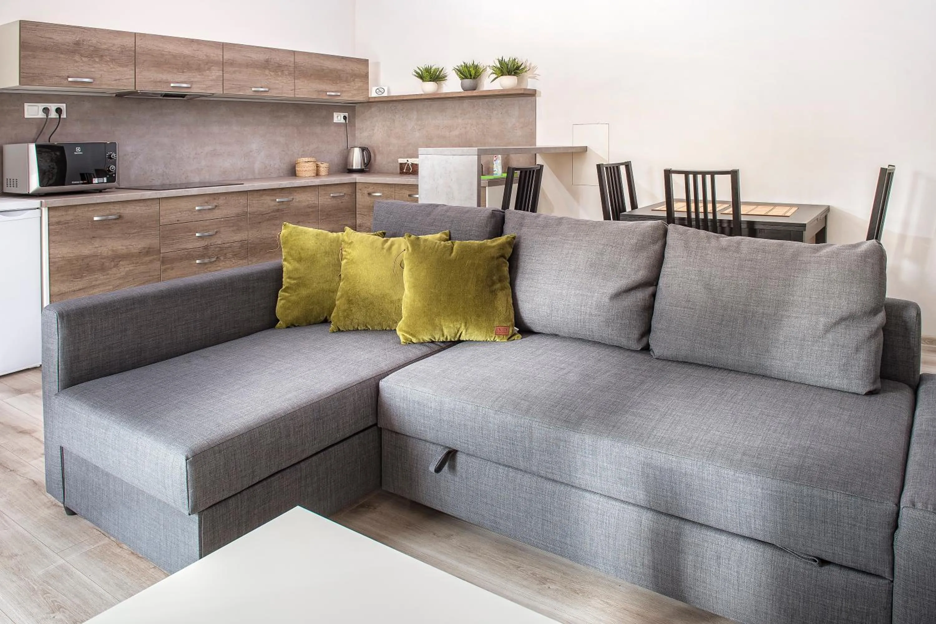 Kitchen or kitchenette in Garden apartments