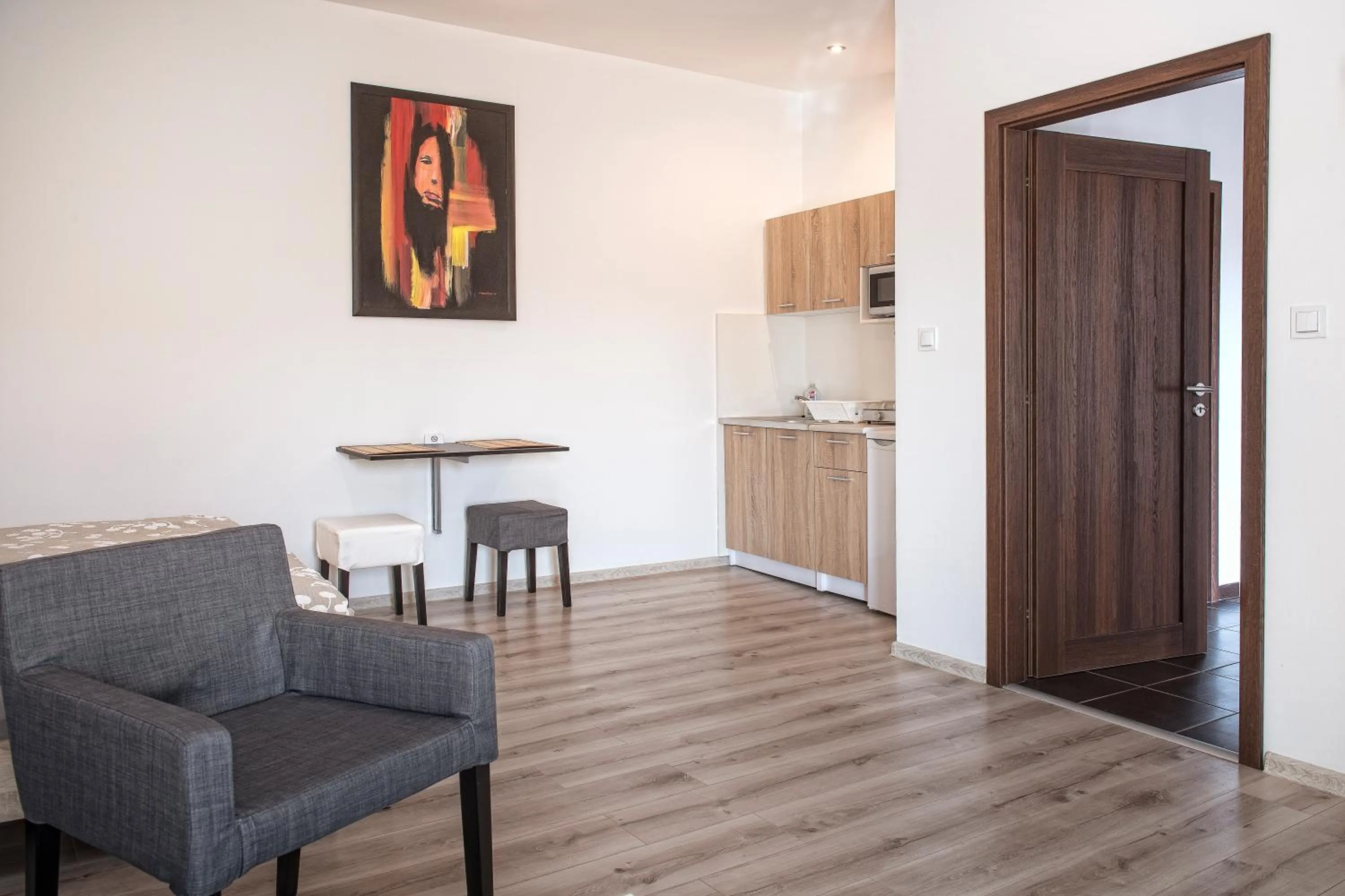 Decorative detail in Garden apartments