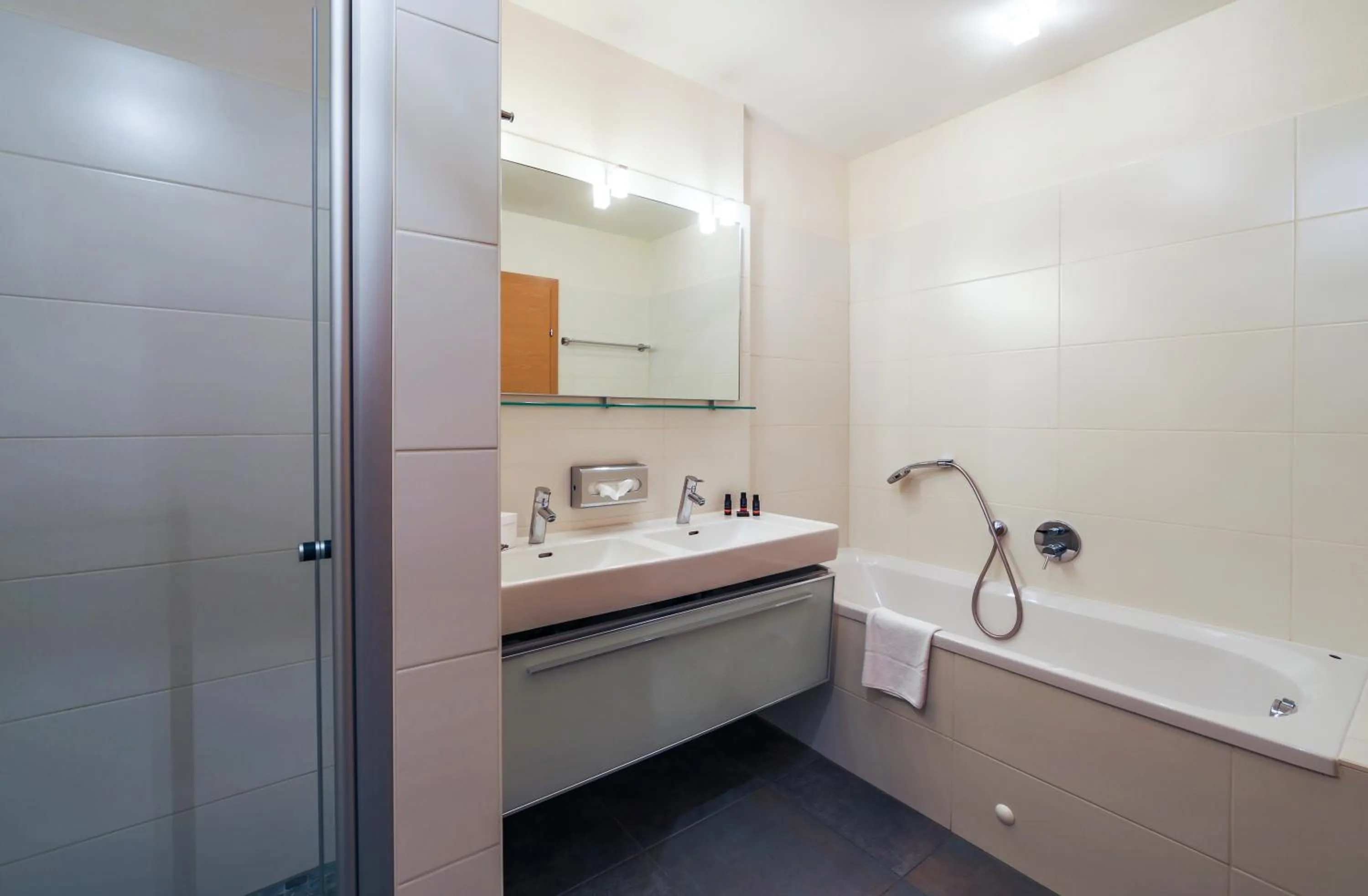 Bathroom in AvenidA Mountain Resort by Alpin Rentals