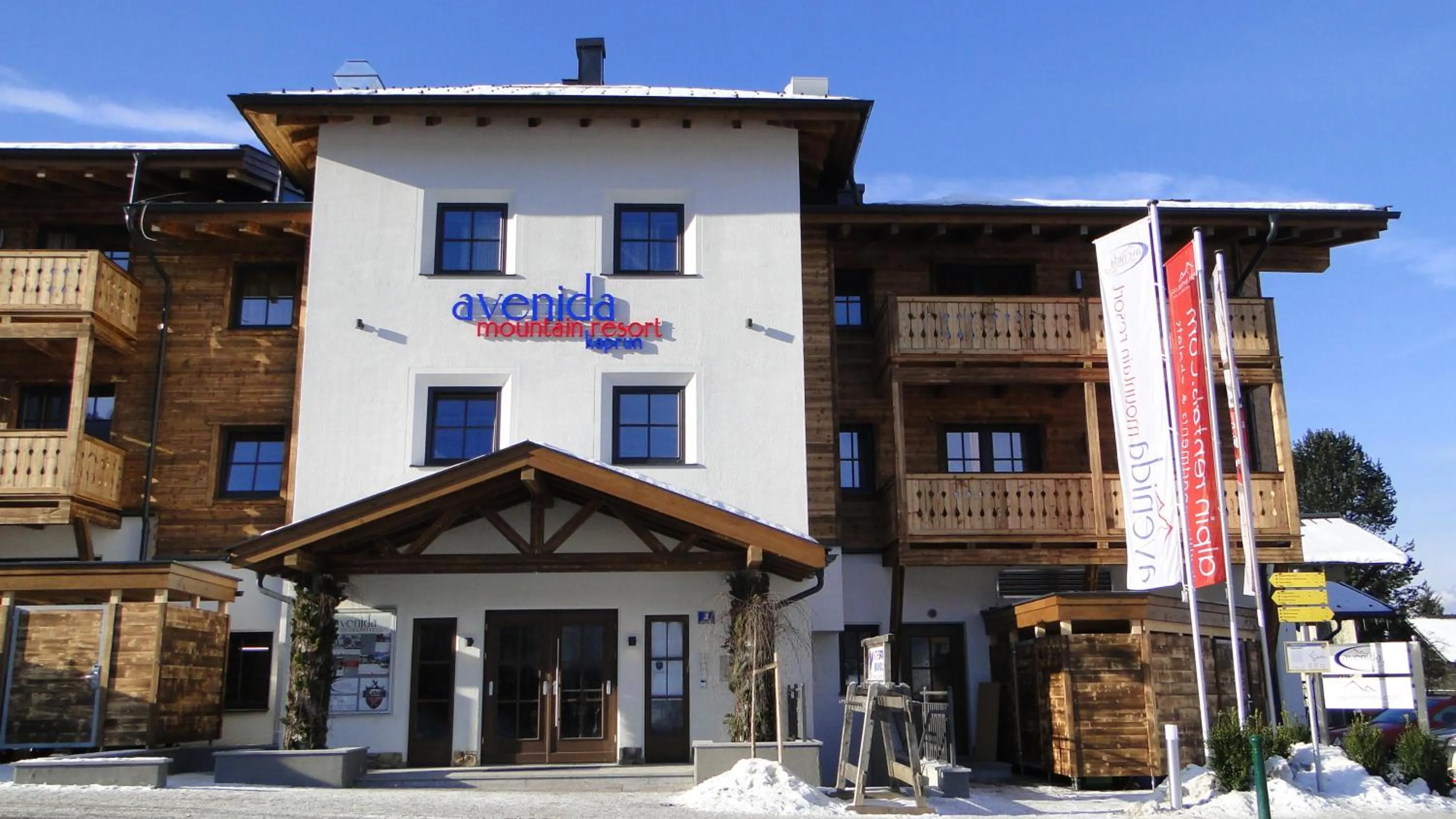 Property building in AvenidA Mountain Resort by Alpin Rentals