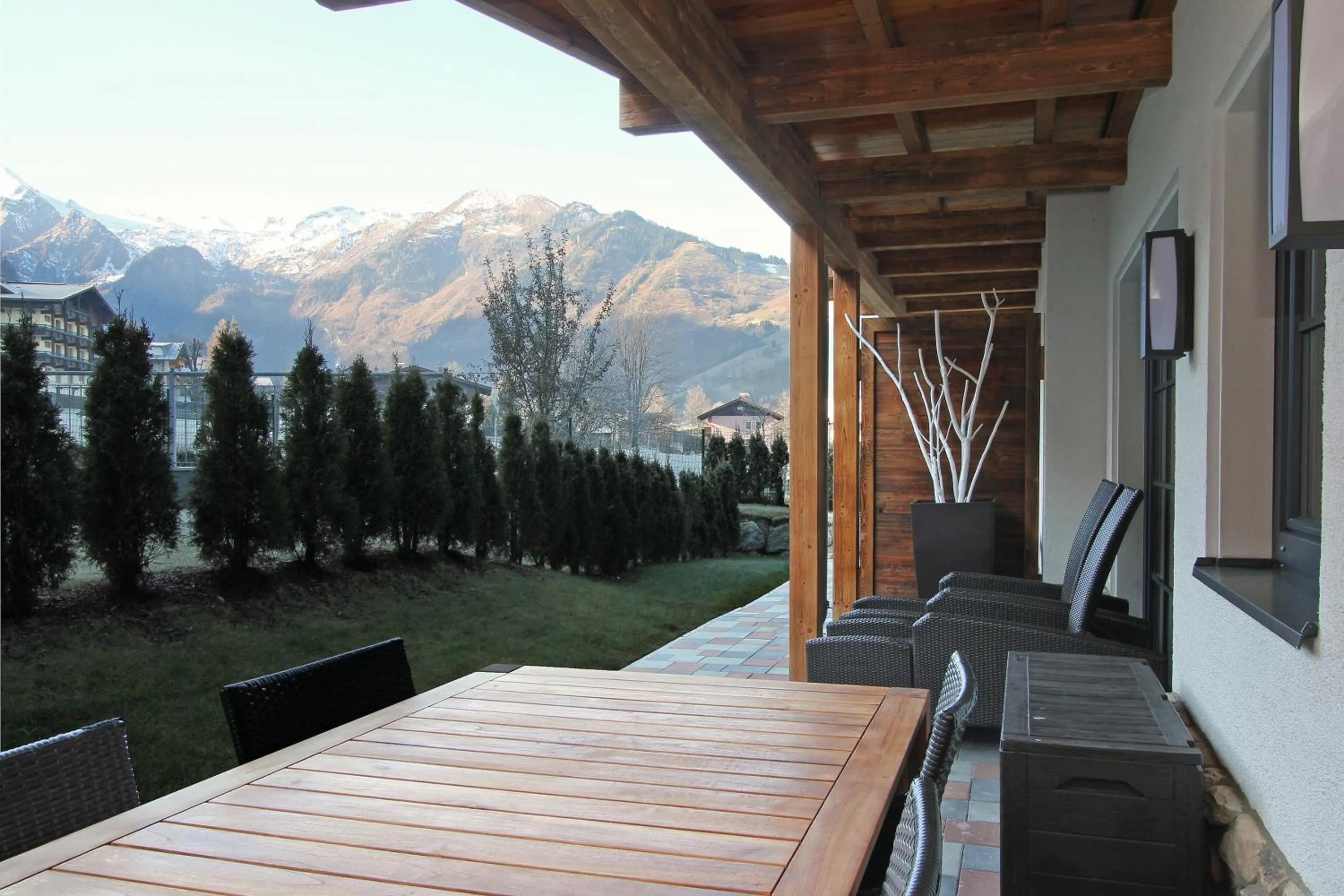 Balcony/Terrace in AvenidA Mountain Resort by Alpin Rentals