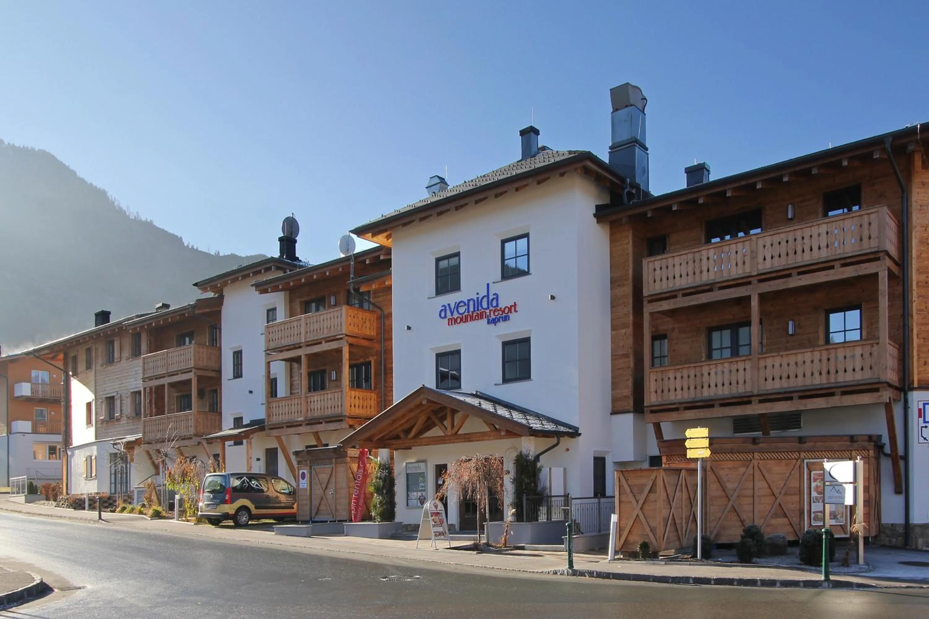 Property building in AvenidA Mountain Resort by Alpin Rentals