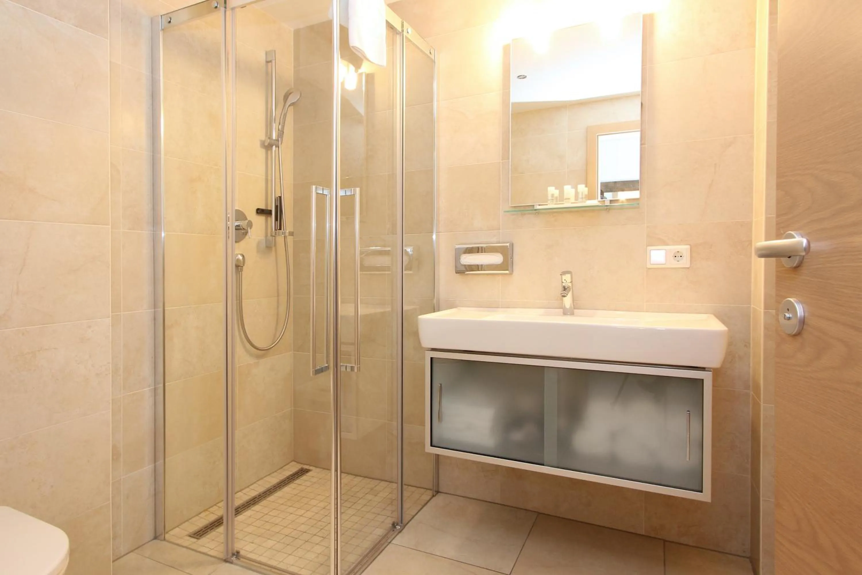 Bathroom in AvenidA Mountain Resort by Alpin Rentals