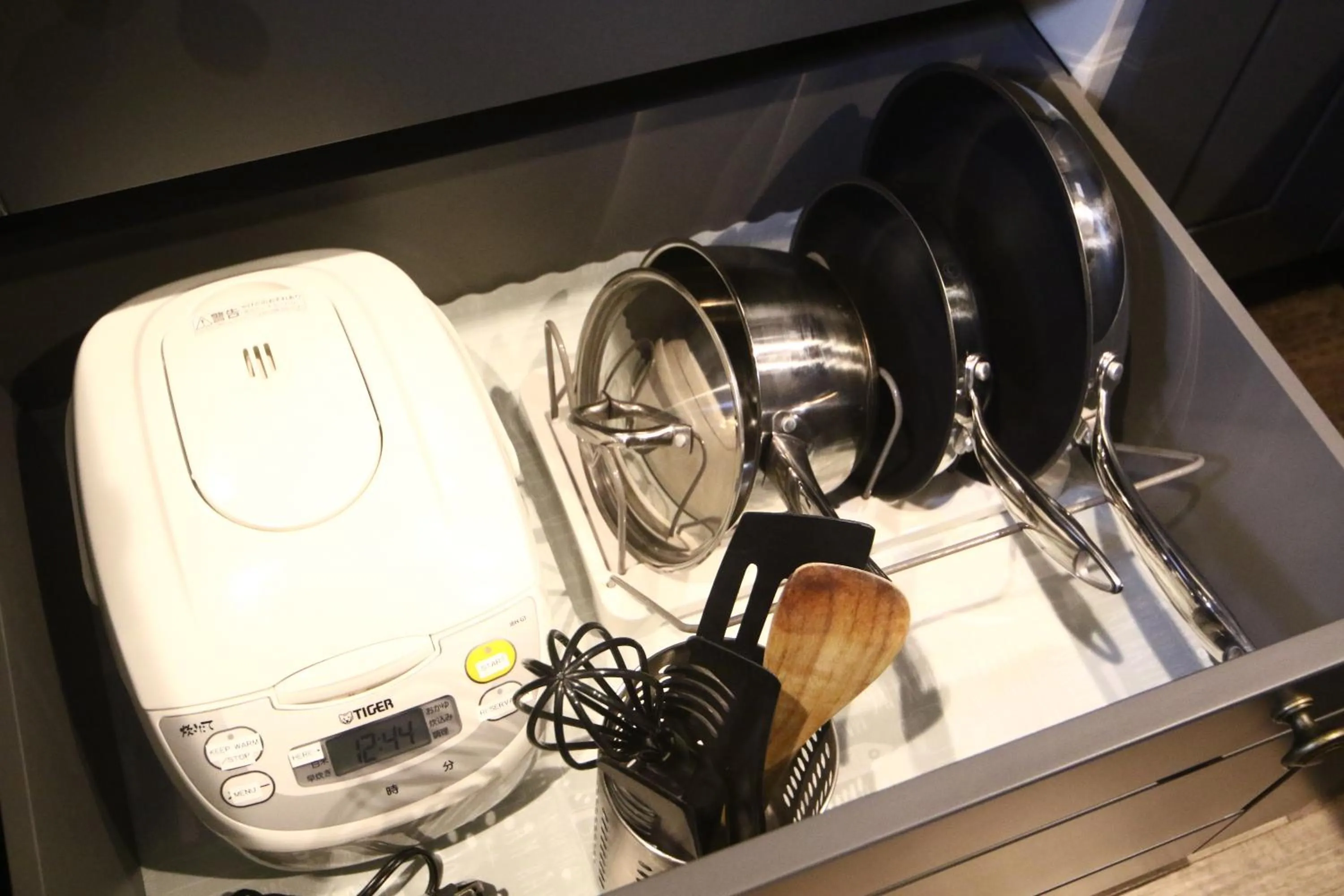 Kitchen or kitchenette in Private house Kuranoya Sapporo