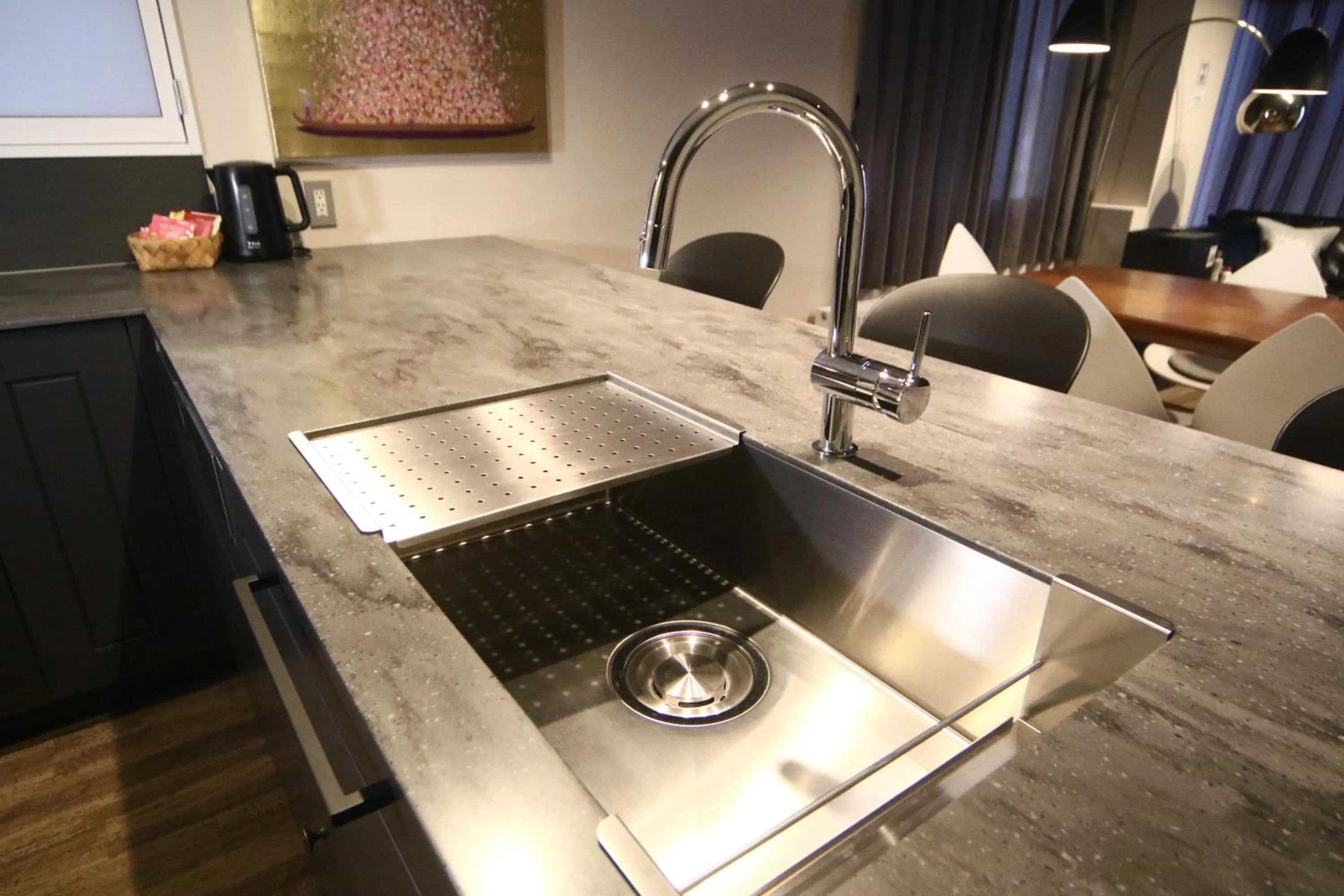 Kitchen or kitchenette in Private house Kuranoya Sapporo