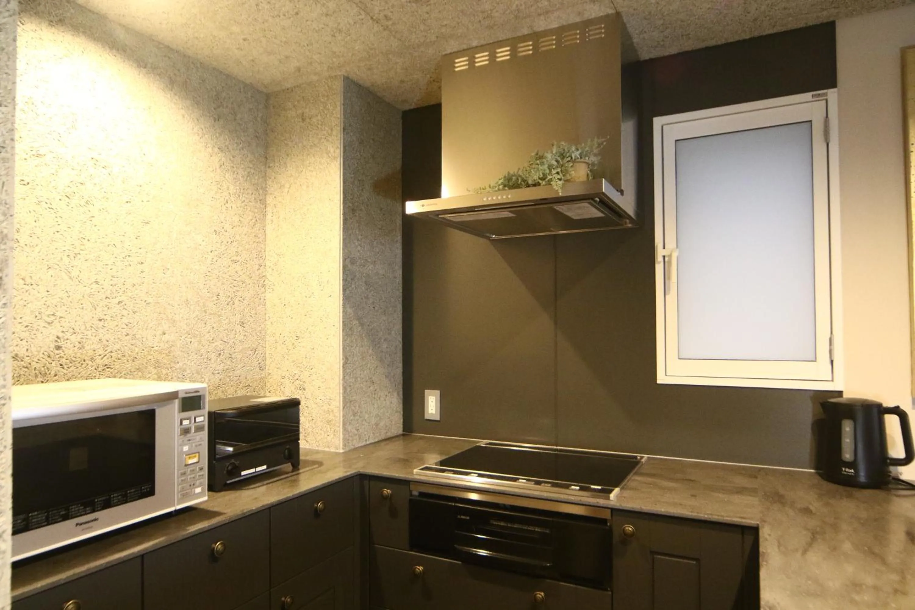 Kitchen or kitchenette in Private house Kuranoya Sapporo